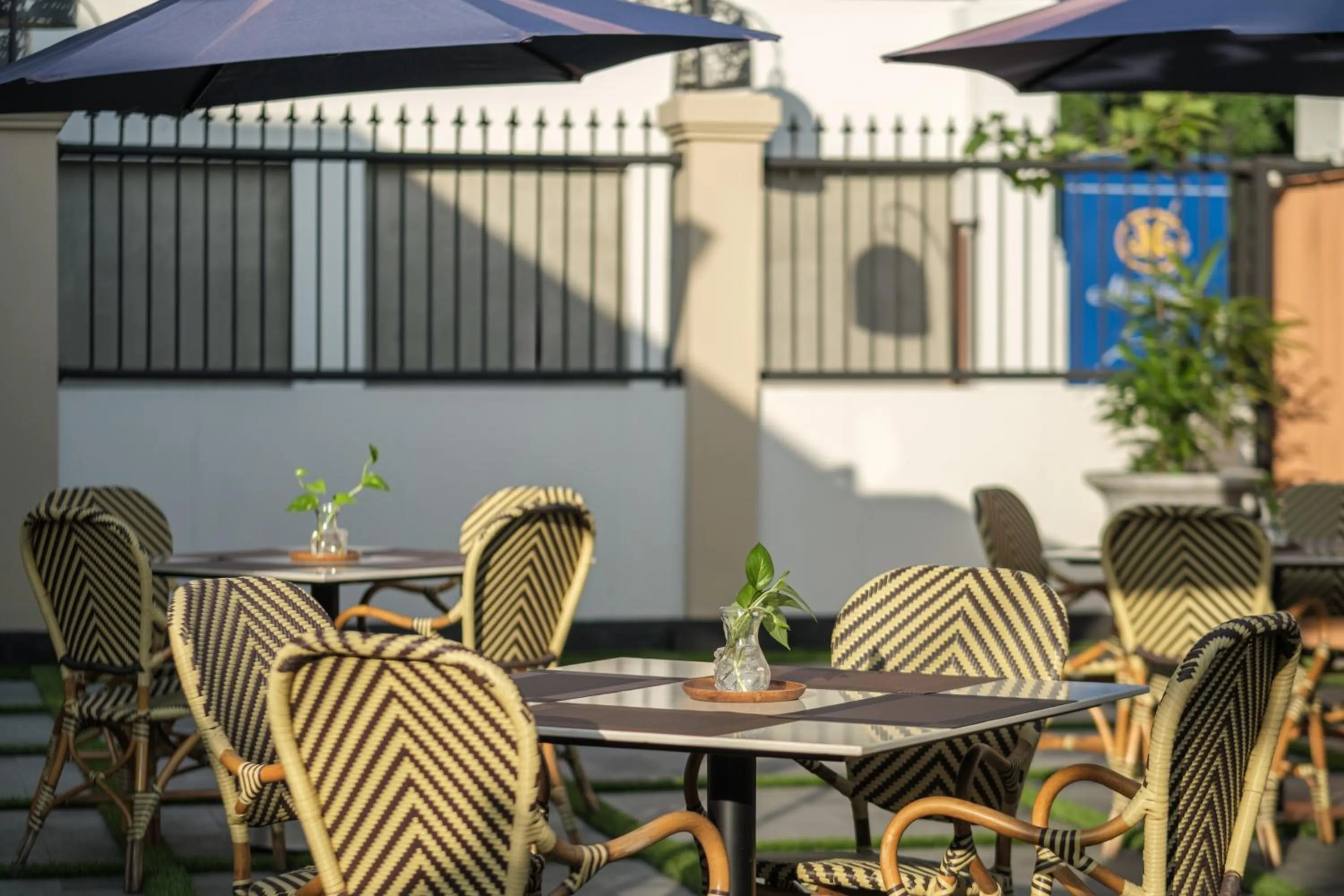 Patio in The Margaux Hotel Yogyakarta