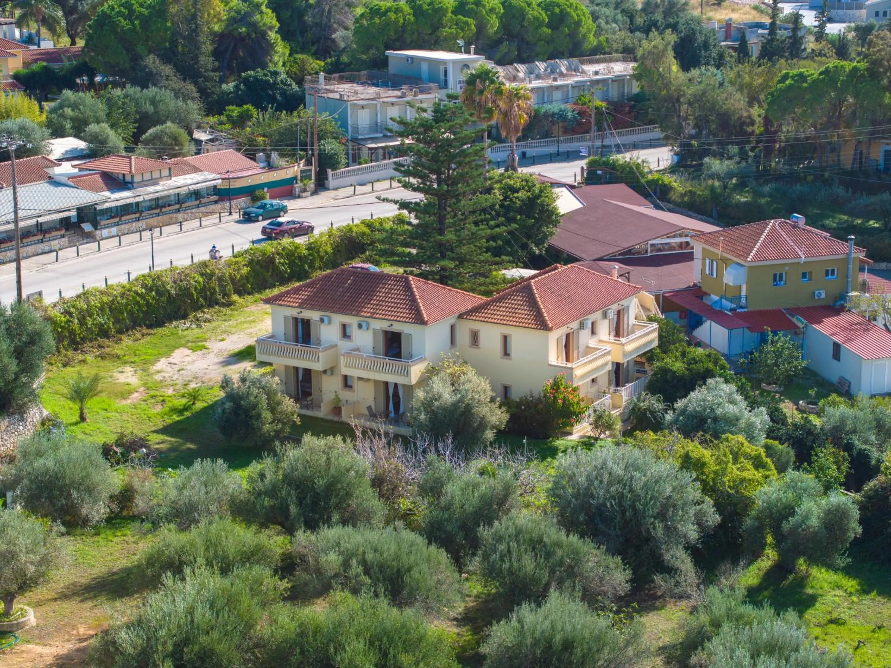 Bird's eye view in Minas Studios