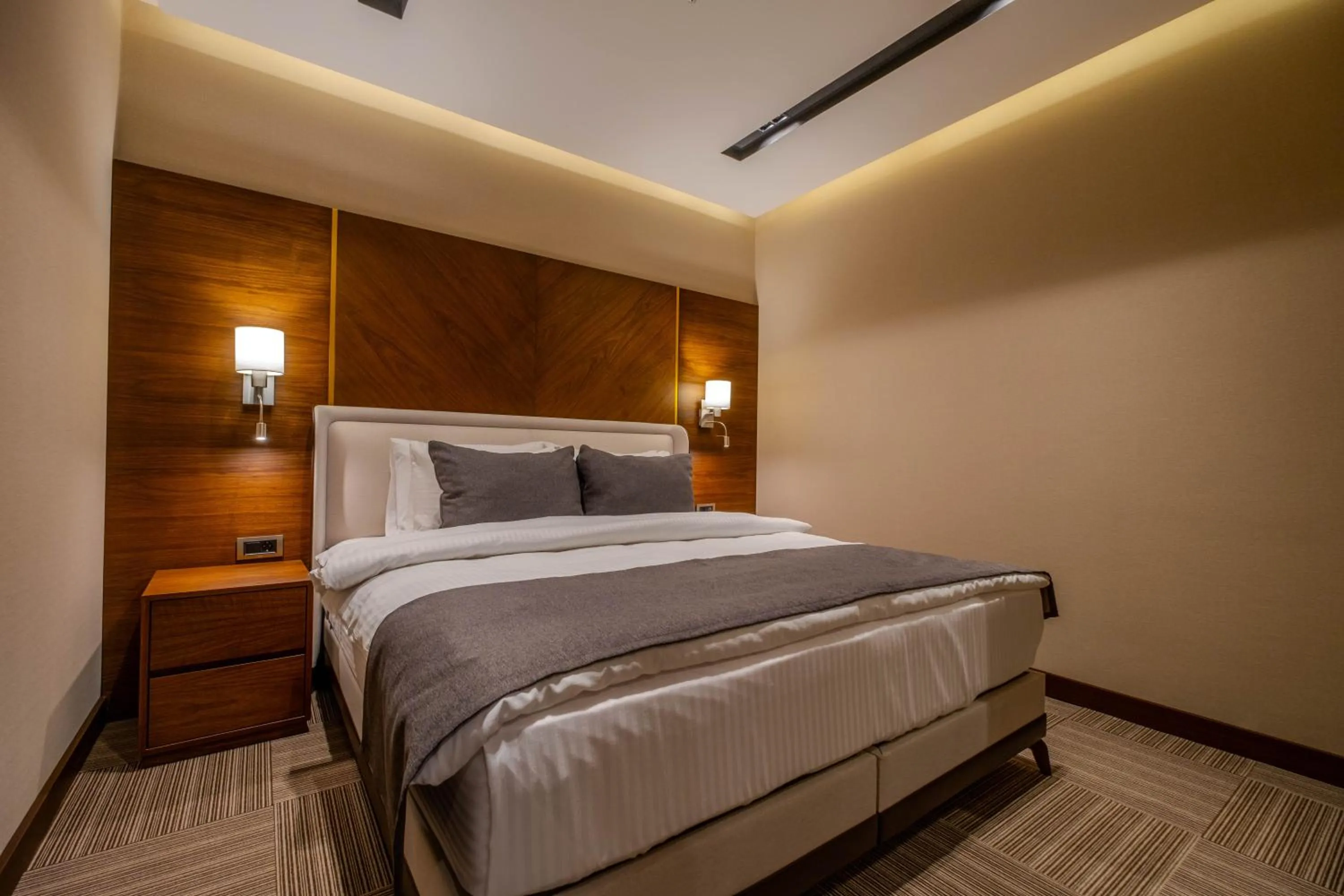 Bed in B'İSTANBUL HOTEL