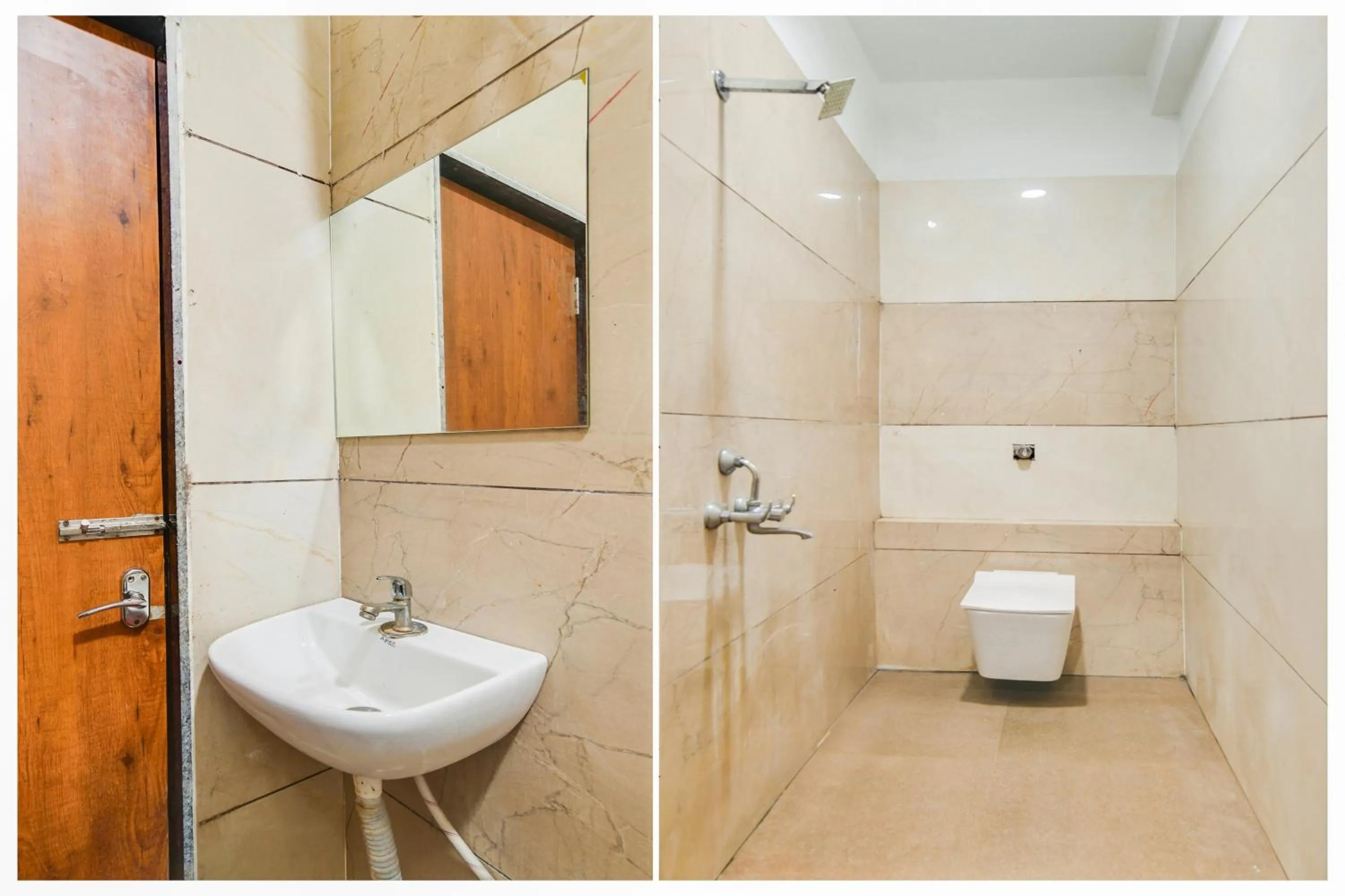 Bathroom in Super Hotel O Ujjain Near Hari Fatak