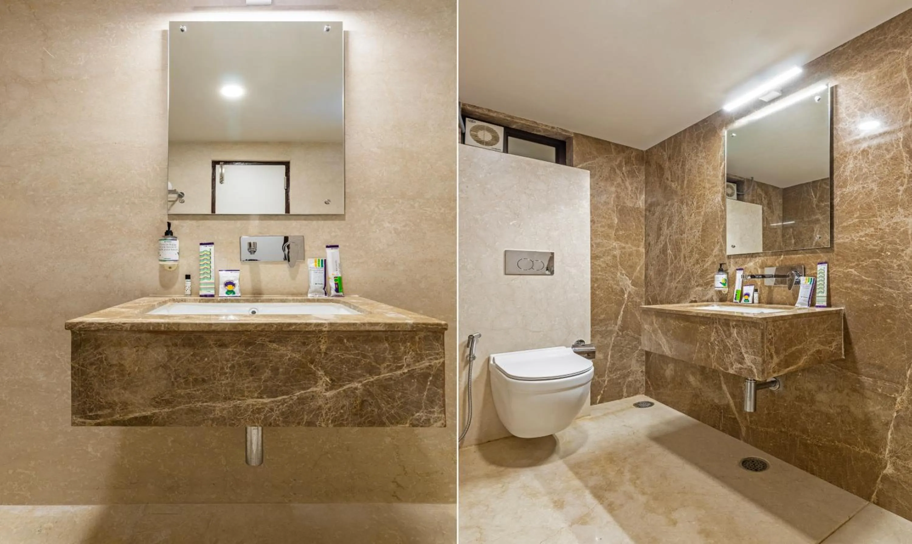 Bathroom in Treebo Suvarna Comforts