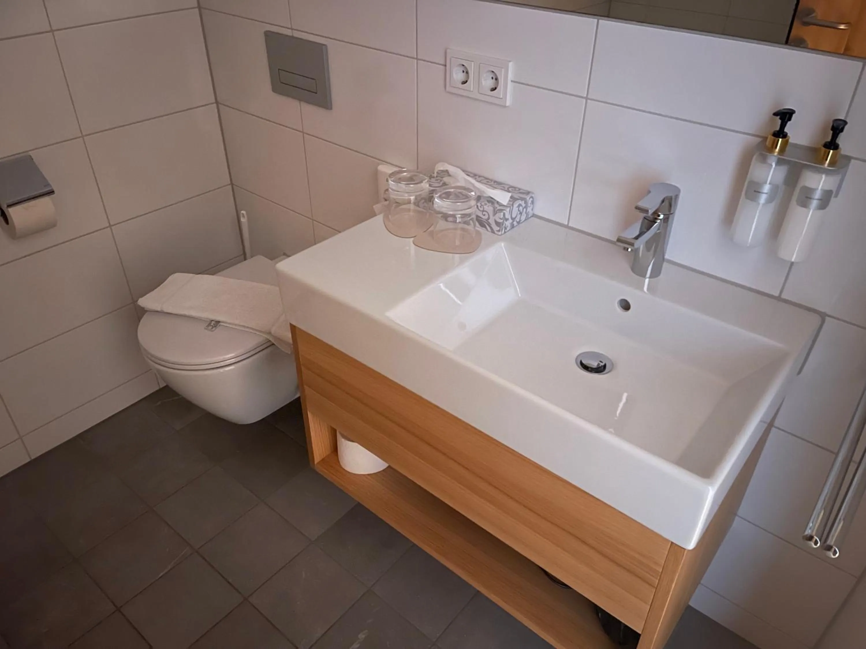 Bathroom in Hotel Johann