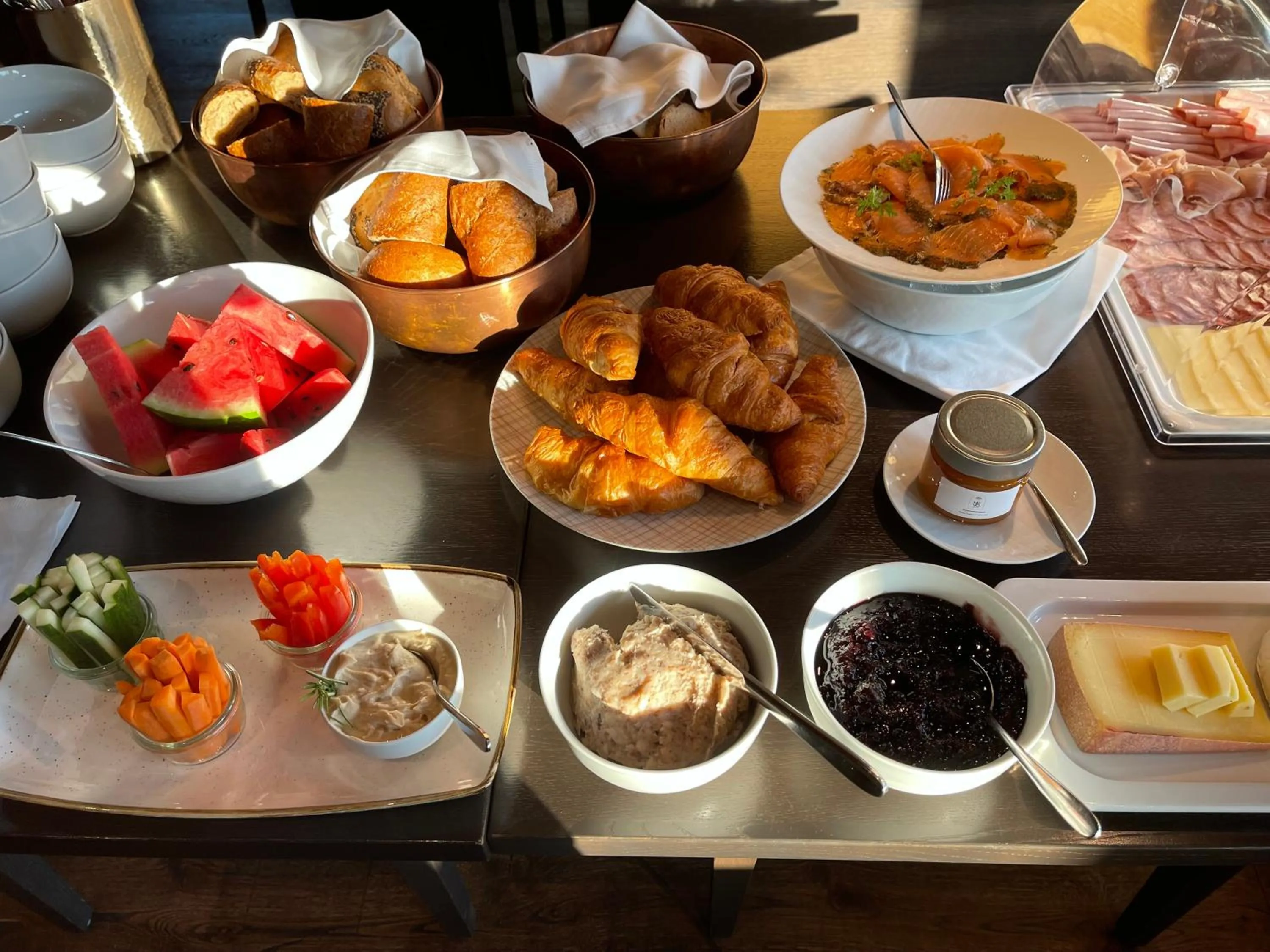 Breakfast in Hotel Johann