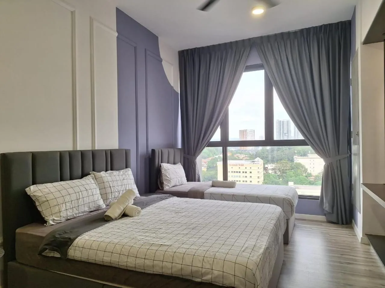 Bed in Millerz Square Kuala Lumpur by Synergy