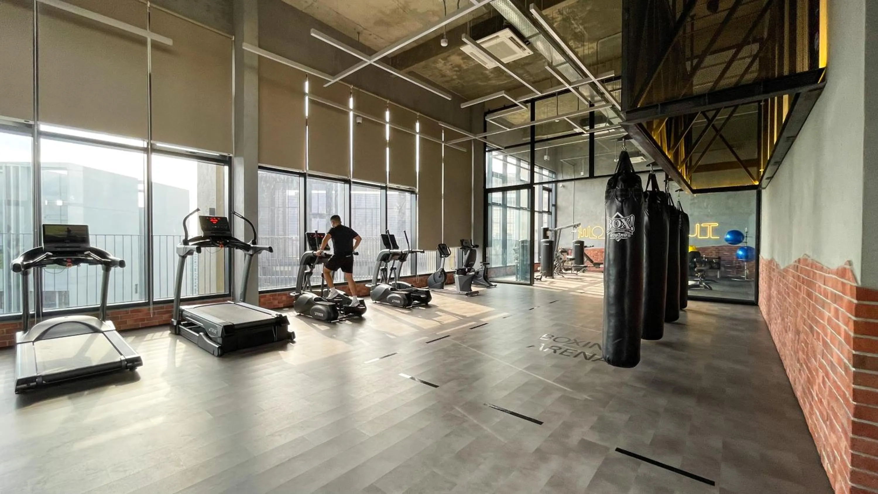 Fitness centre/facilities in Millerz Square Kuala Lumpur by Synergy