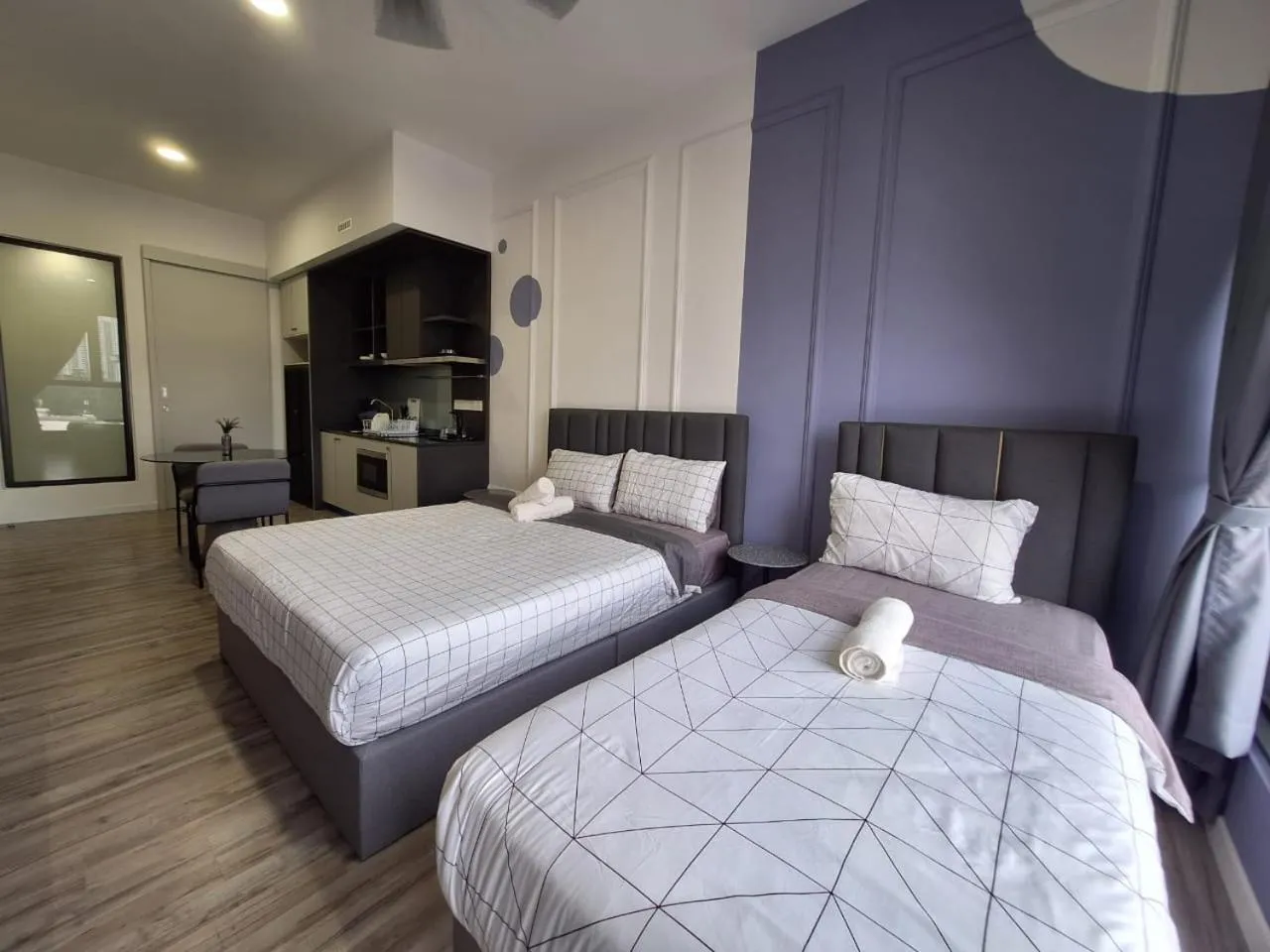 Bed in Millerz Square Kuala Lumpur by Synergy