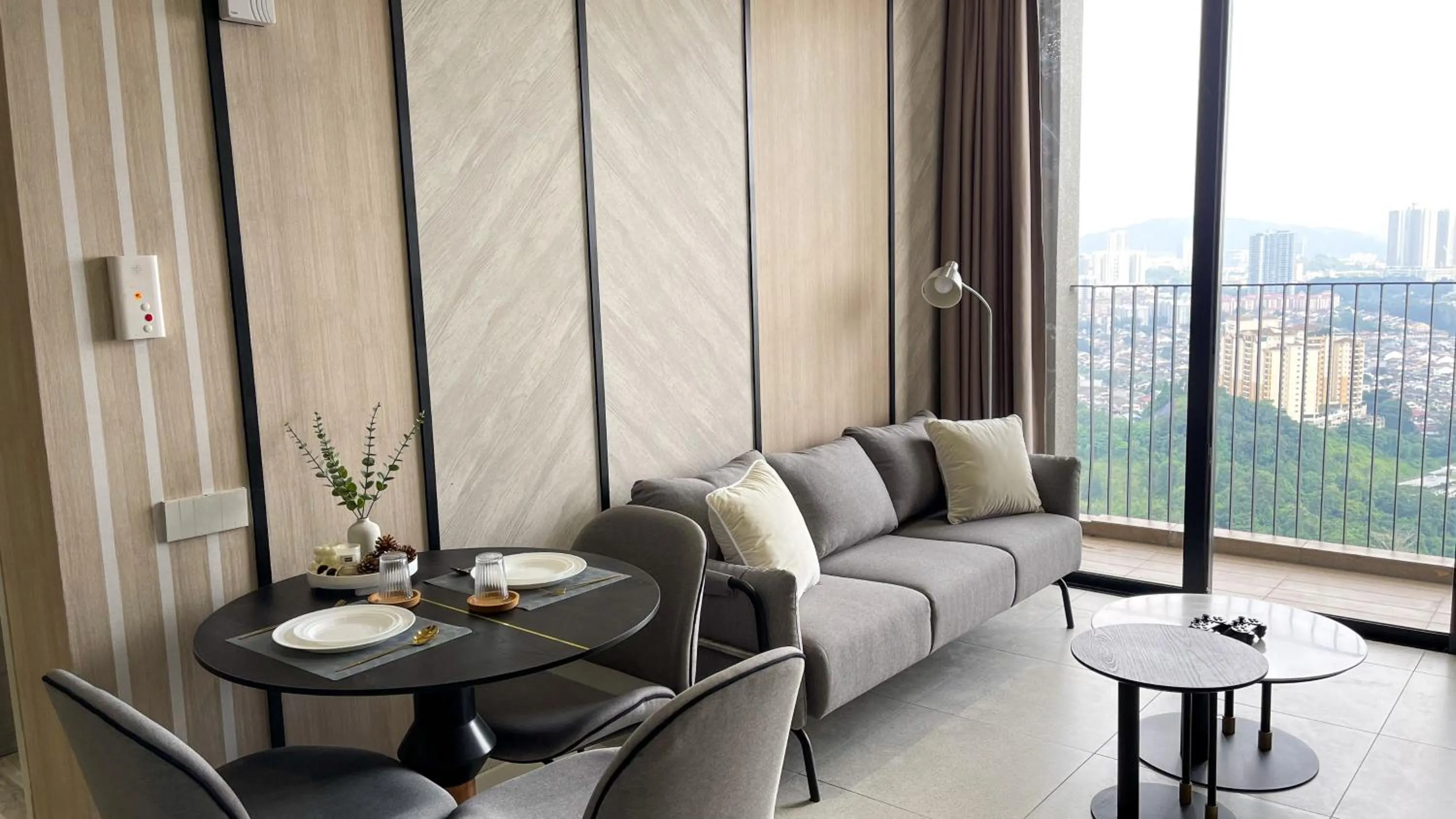 Seating area in Millerz Square Kuala Lumpur by Synergy