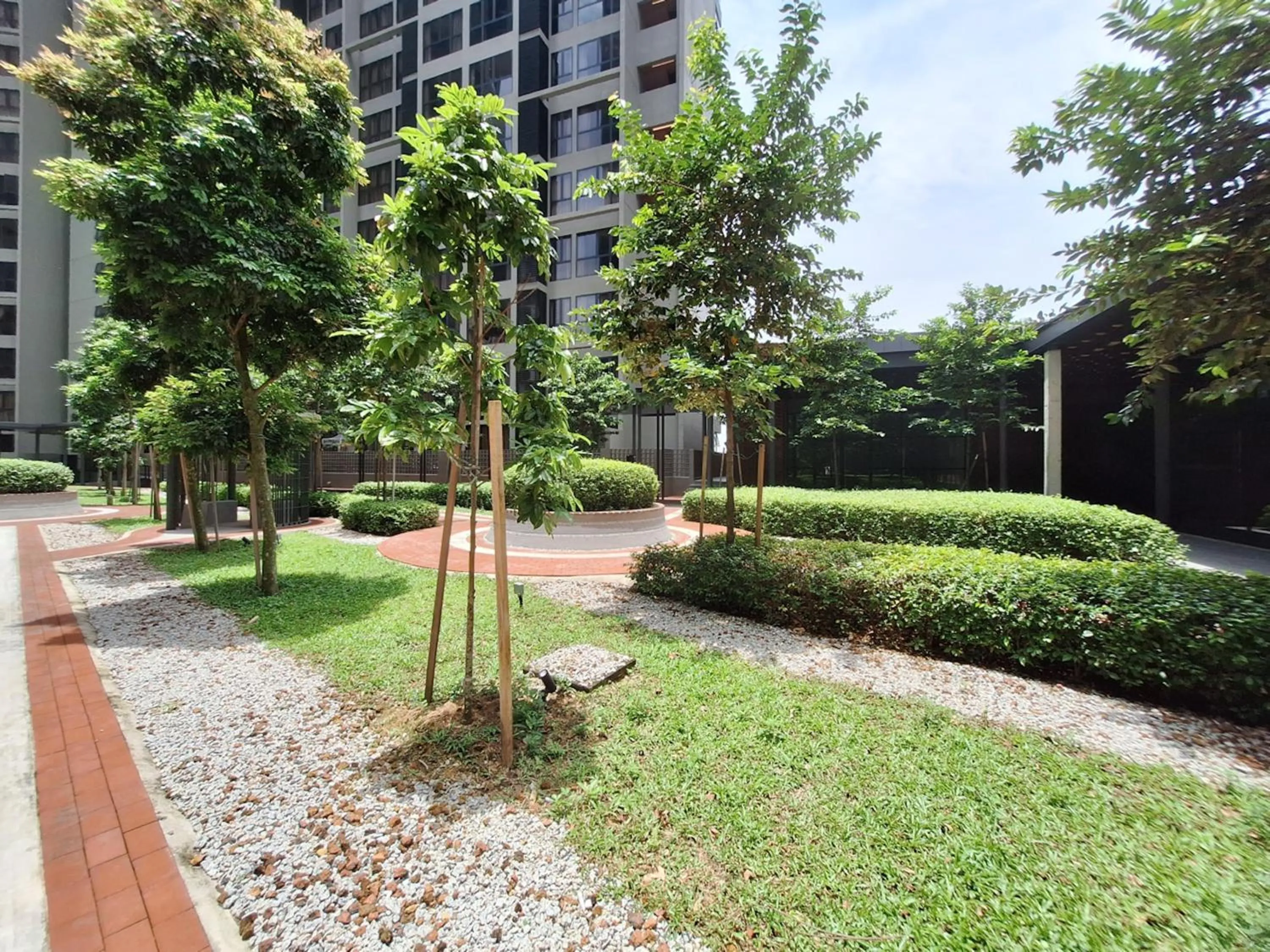 Garden in Millerz Square Kuala Lumpur by Synergy