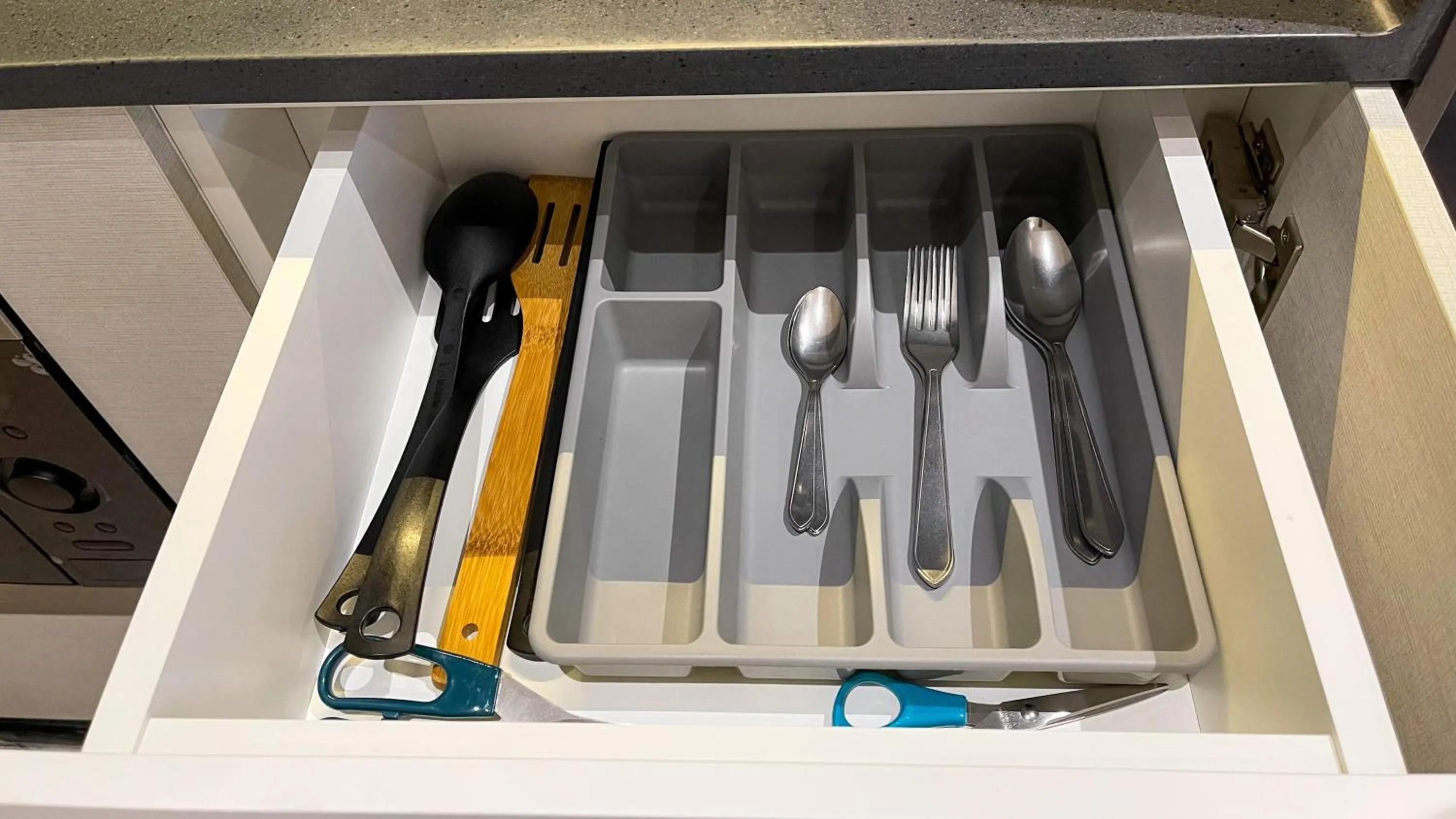 Kitchen or kitchenette in Millerz Square Kuala Lumpur by Synergy