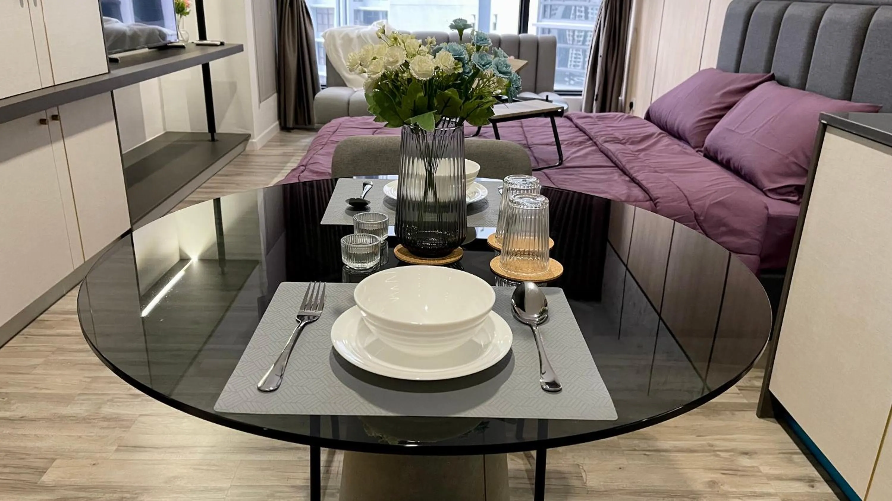 Dining area in Millerz Square Kuala Lumpur by Synergy