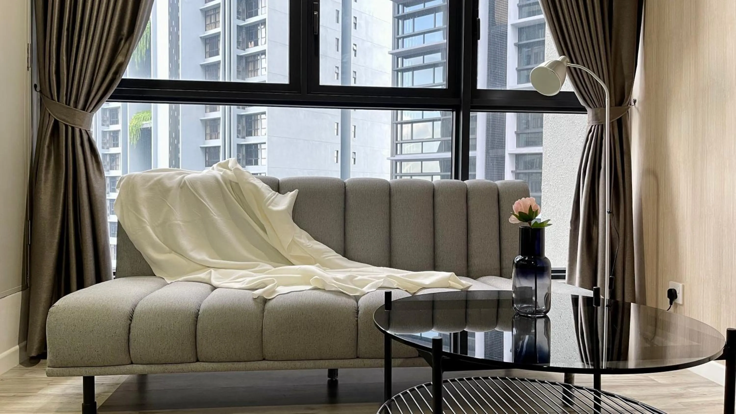 Seating area in Millerz Square Kuala Lumpur by Synergy