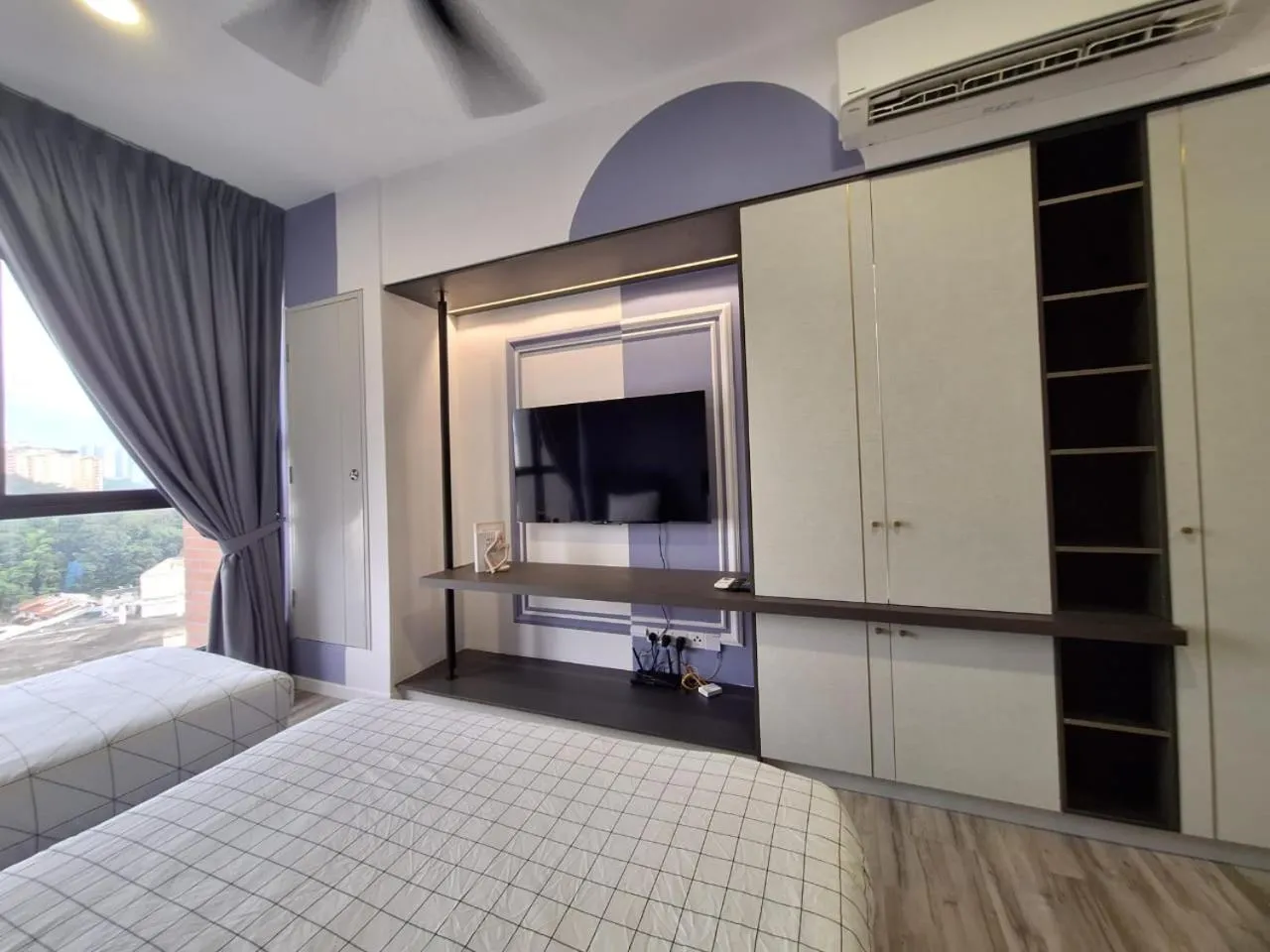 Bed in Millerz Square Kuala Lumpur by Synergy