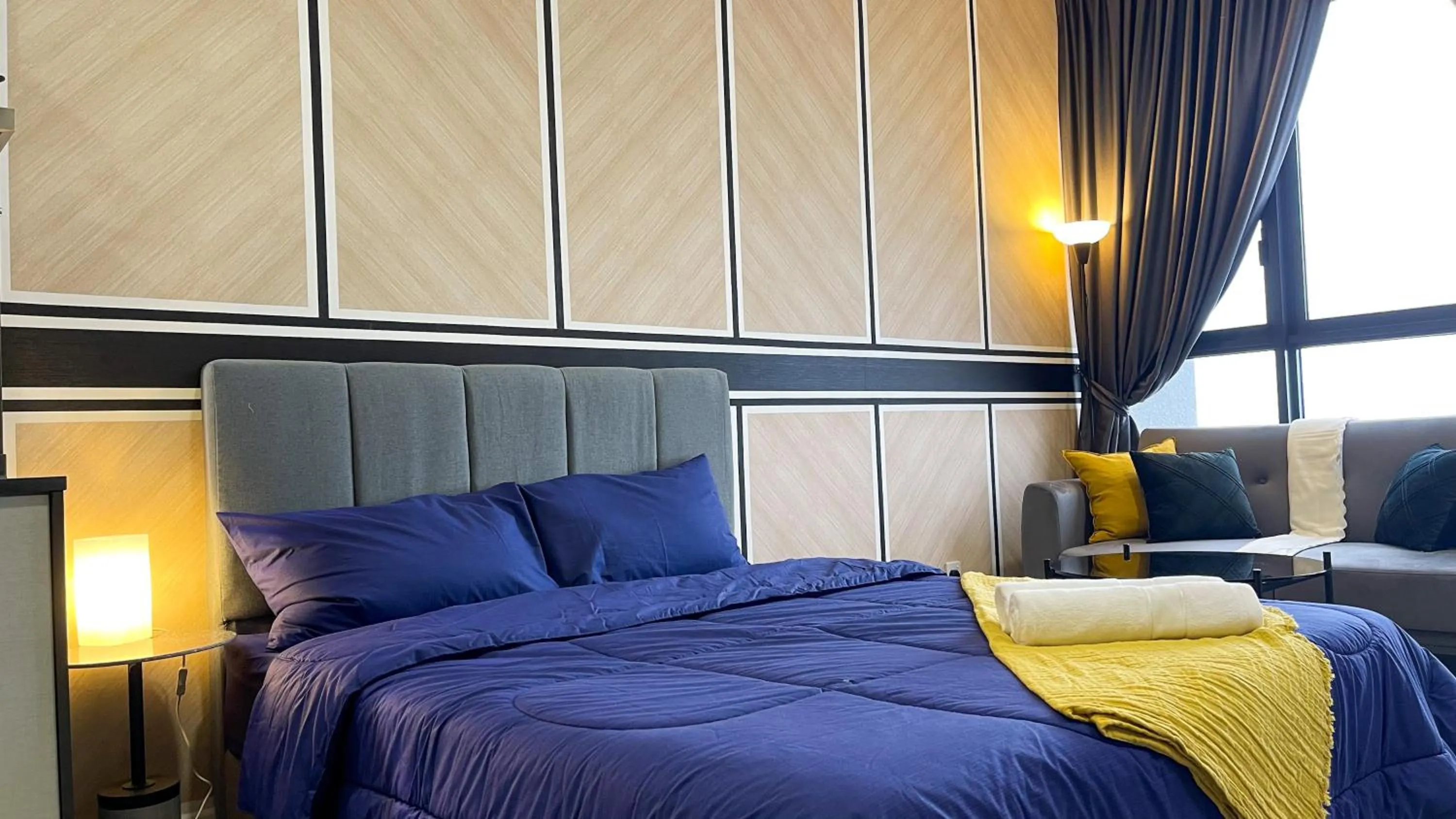 Bed in Millerz Square Kuala Lumpur by Synergy