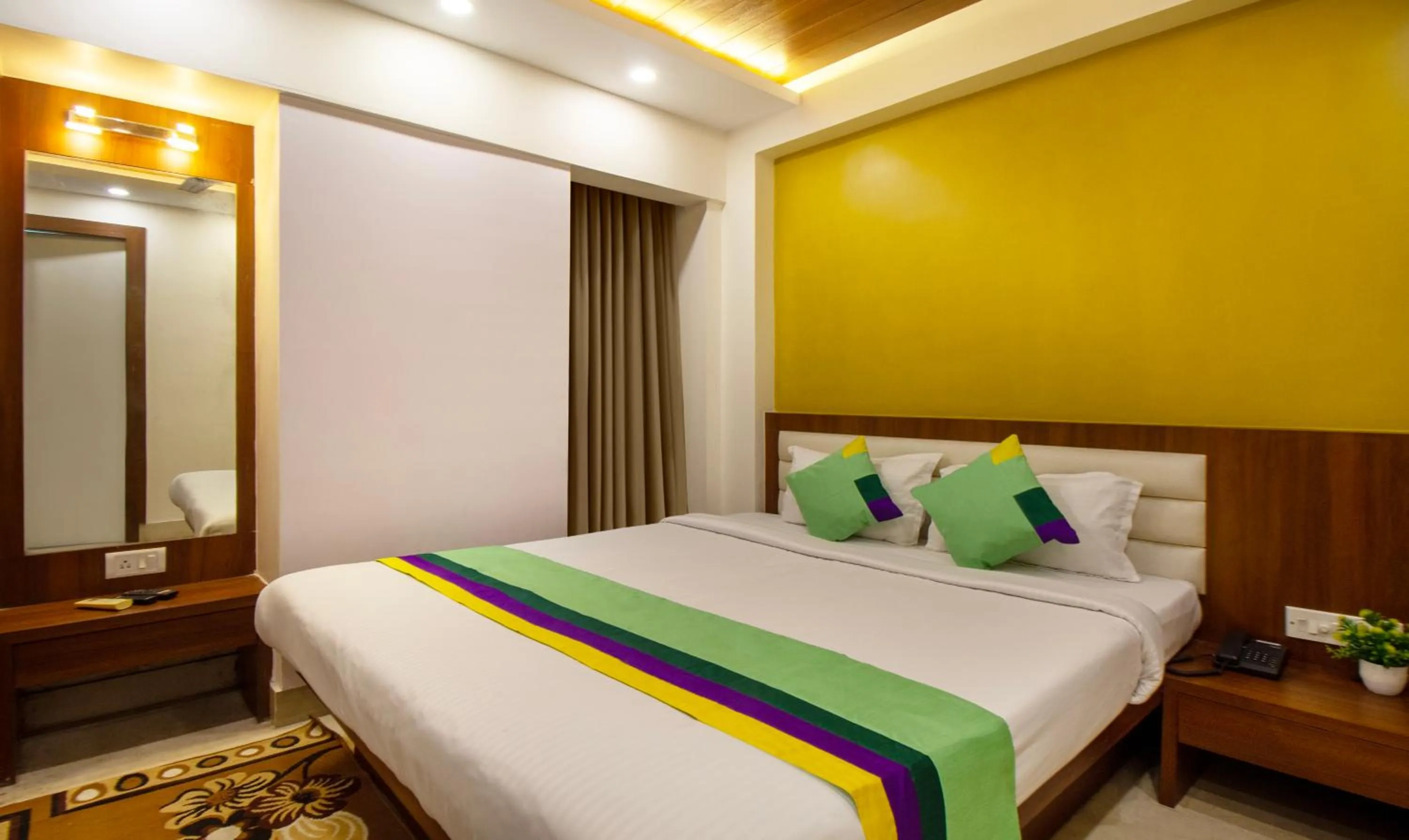 Bed in Treebo Royal Orbit, Metropoliton