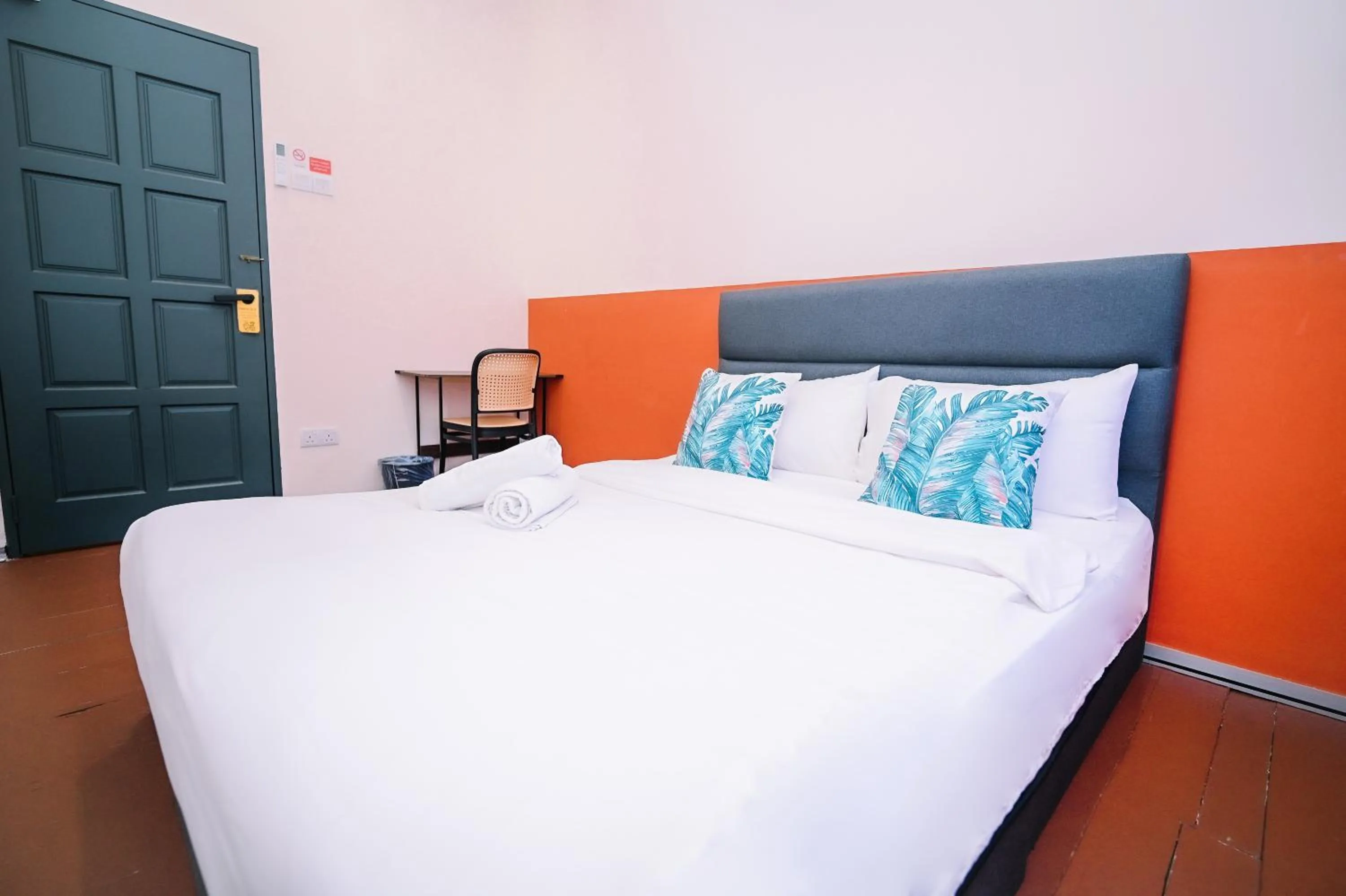 Bed in Swing & Pillows - 75 Chulia St, Georgetown Penang