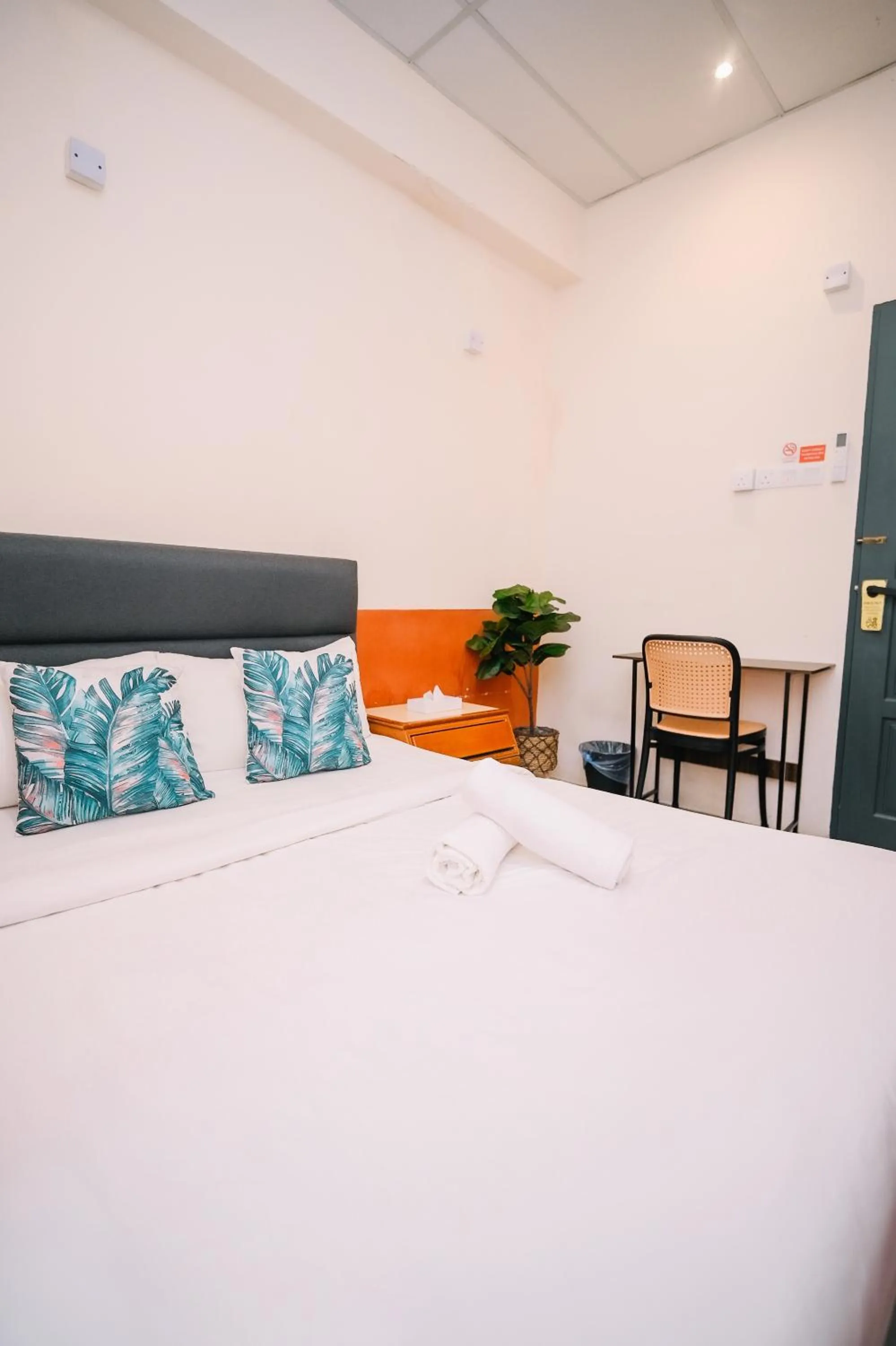 Bed in Swing & Pillows - 75 Chulia St, Georgetown Penang