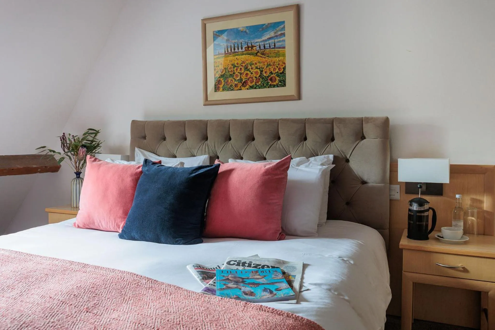 Bed in Egypt Mill Hotel and Restaurant