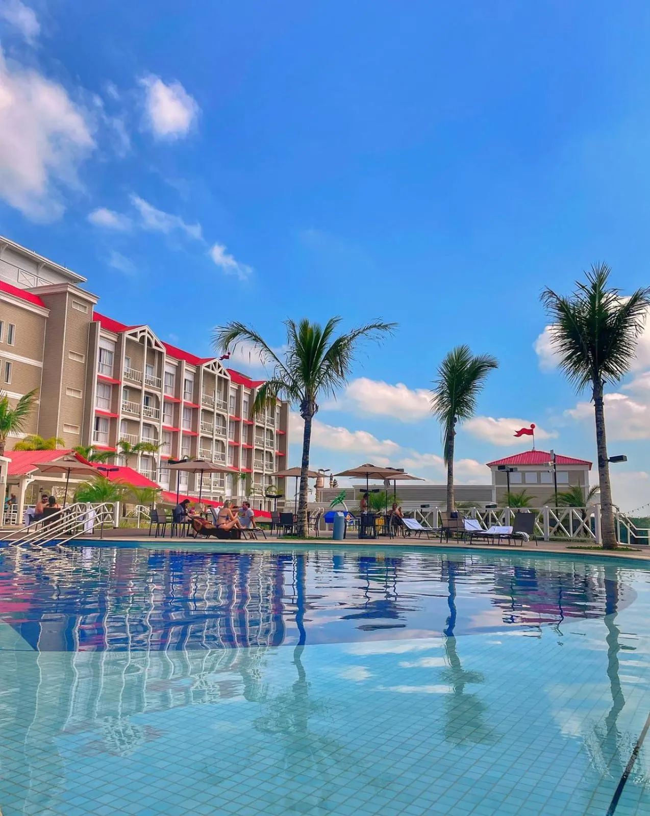 Swimming pool in São Pedro Thermas Resort