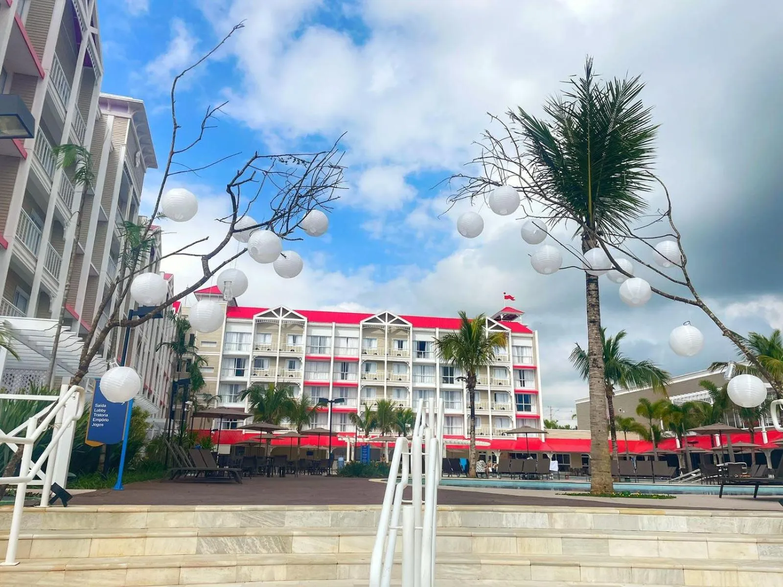 Property building in São Pedro Thermas Resort