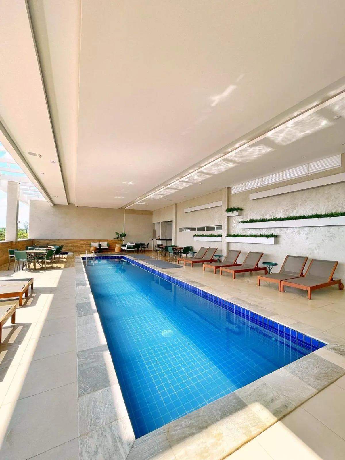 Swimming pool in São Pedro Thermas Resort