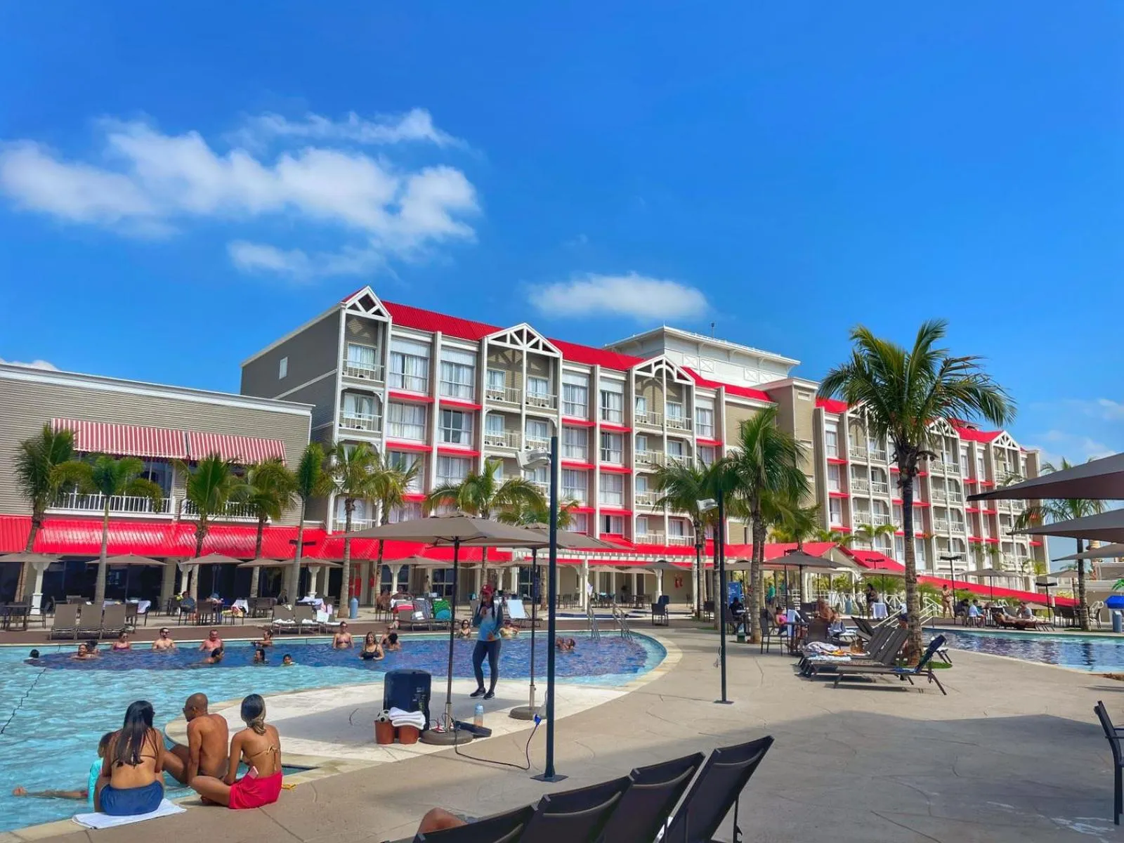 Swimming pool in São Pedro Thermas Resort