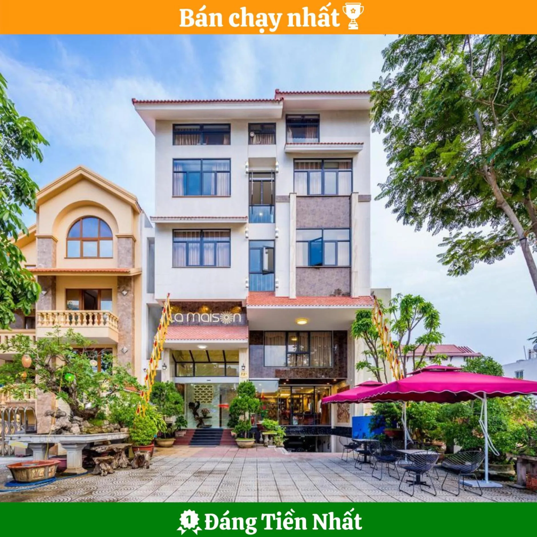 Property building in La Maison Danang Beach Hotel