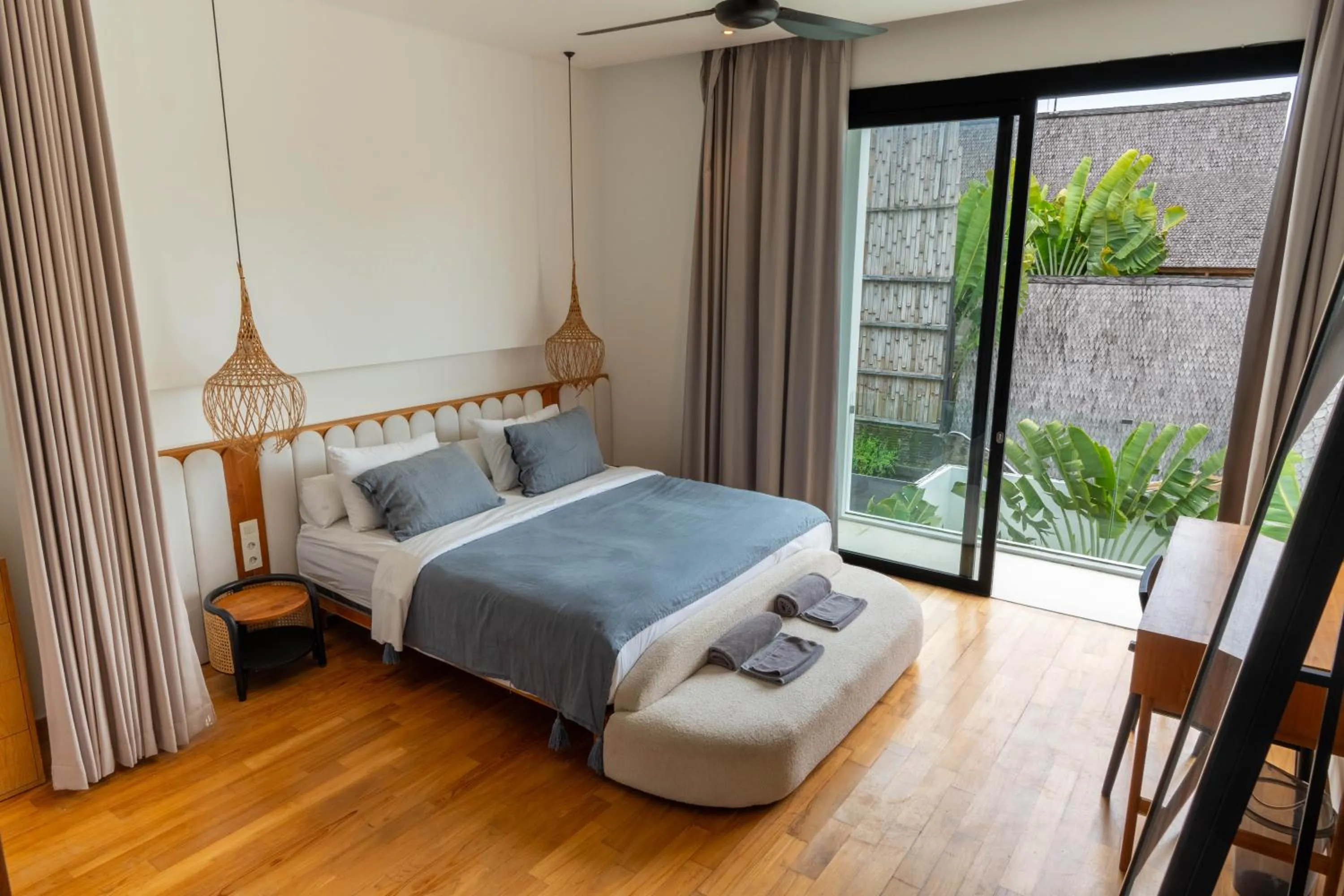 Bed in Unity Villa 1 Canggu