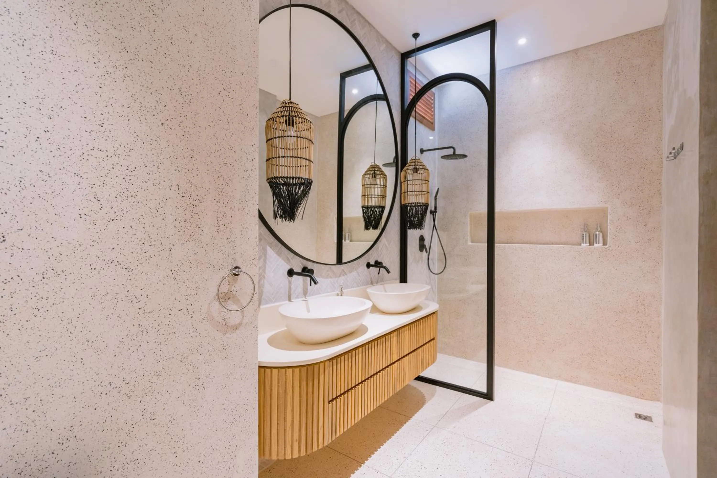 Shower in Unity Villa 1 Canggu