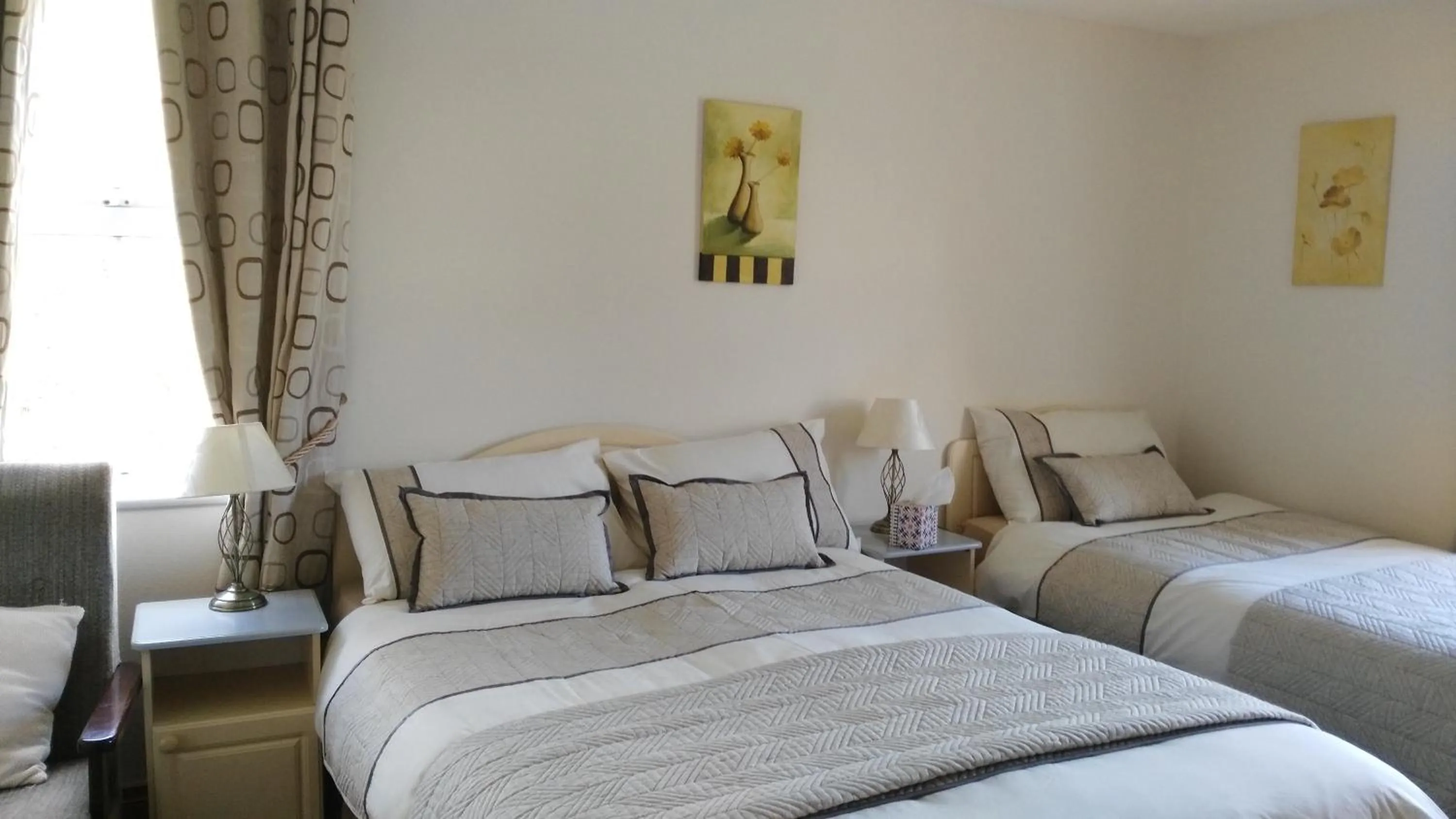 Garden view in Atlantic House B&B