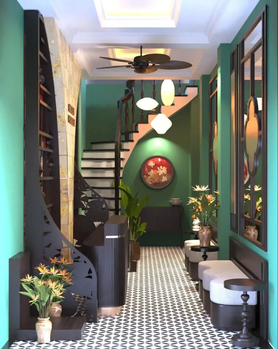 Lobby or reception in Hanoi Ancient Paradise Hotel