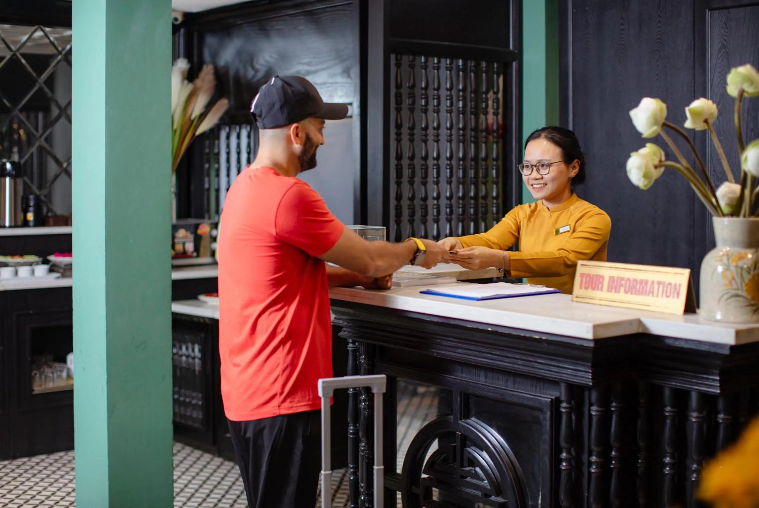 Staff in Hanoi Ancient Paradise Hotel