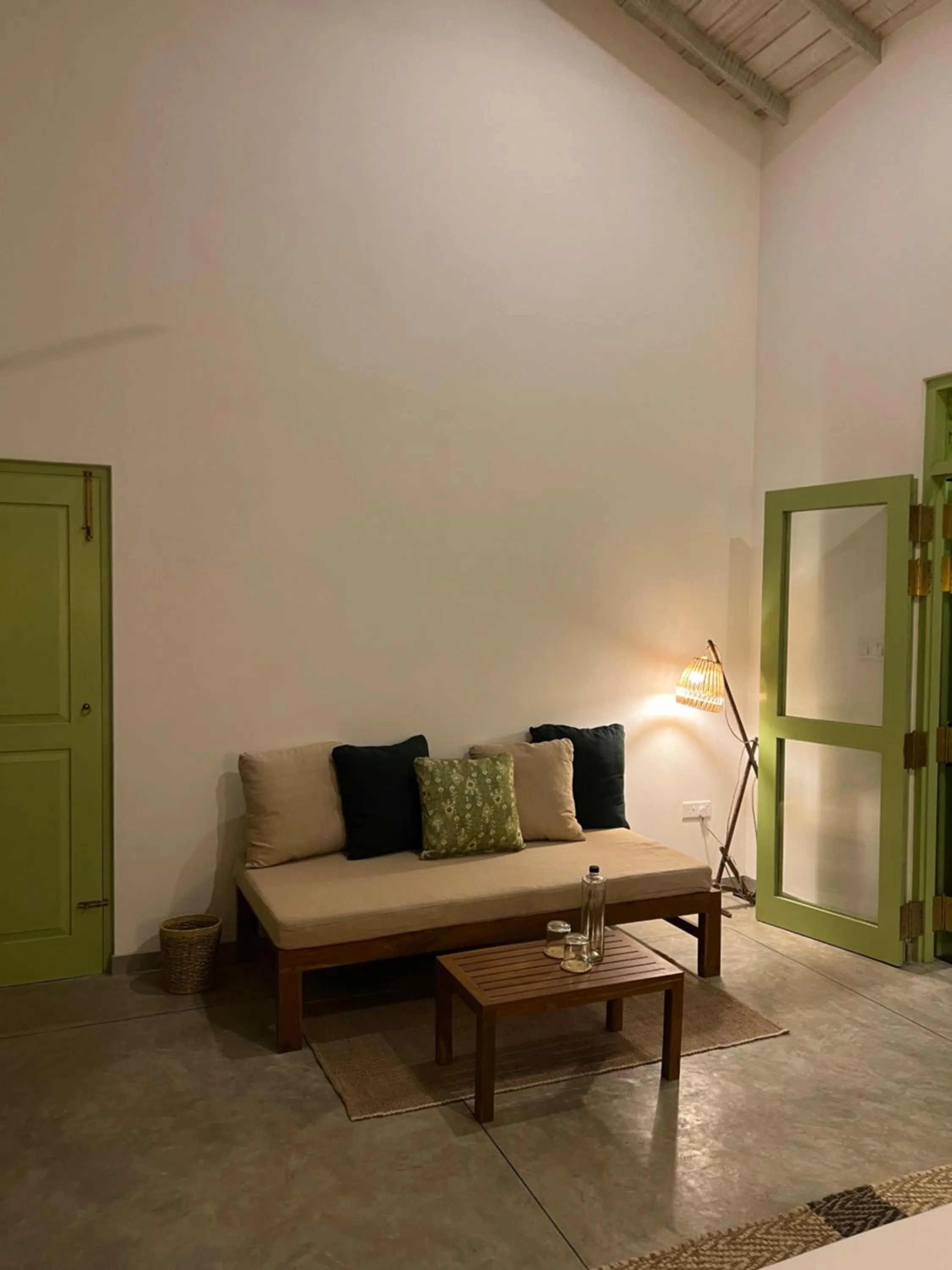 Seating area in Zen House