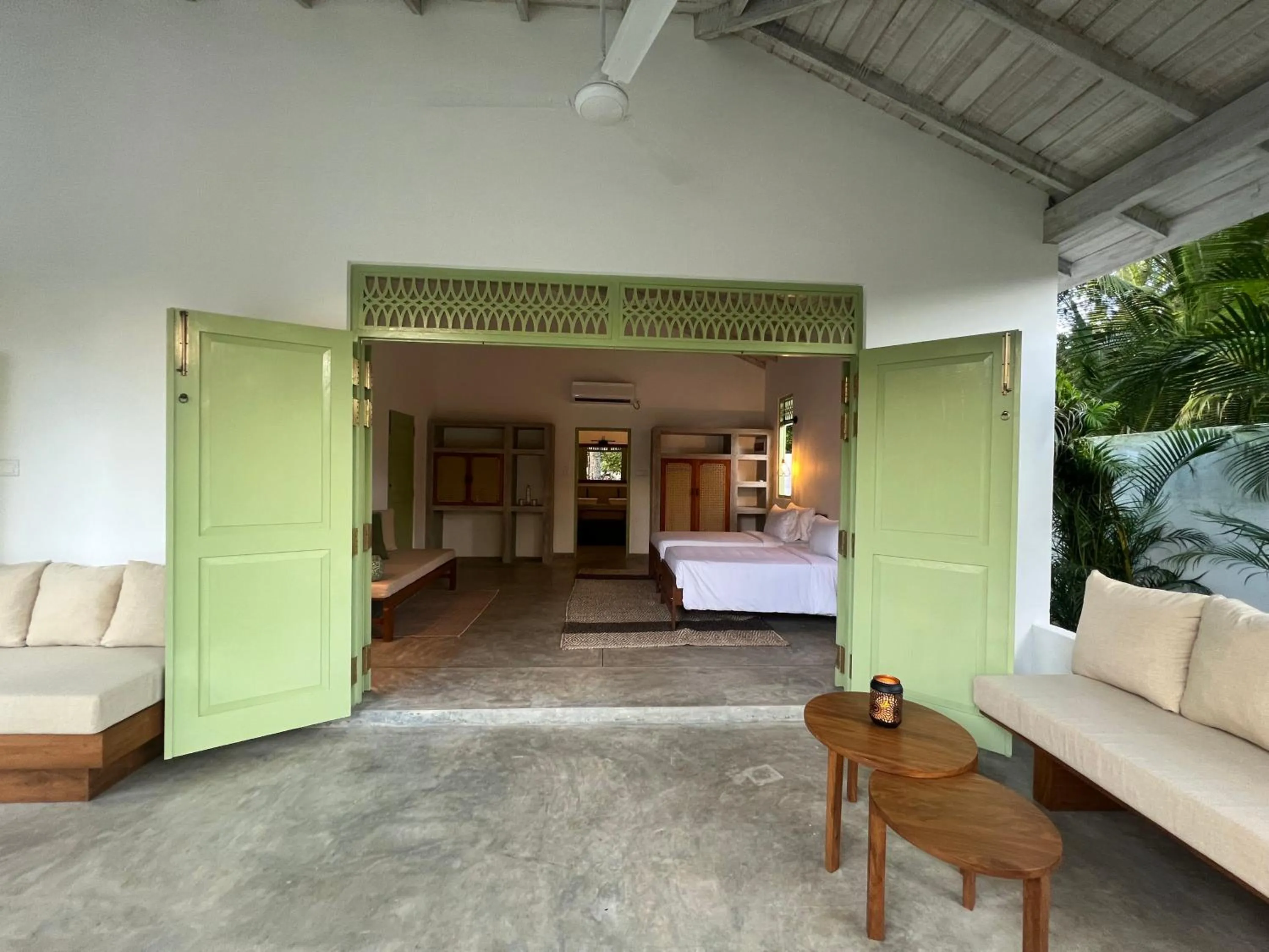 Balcony/Terrace, Bed in Zen House