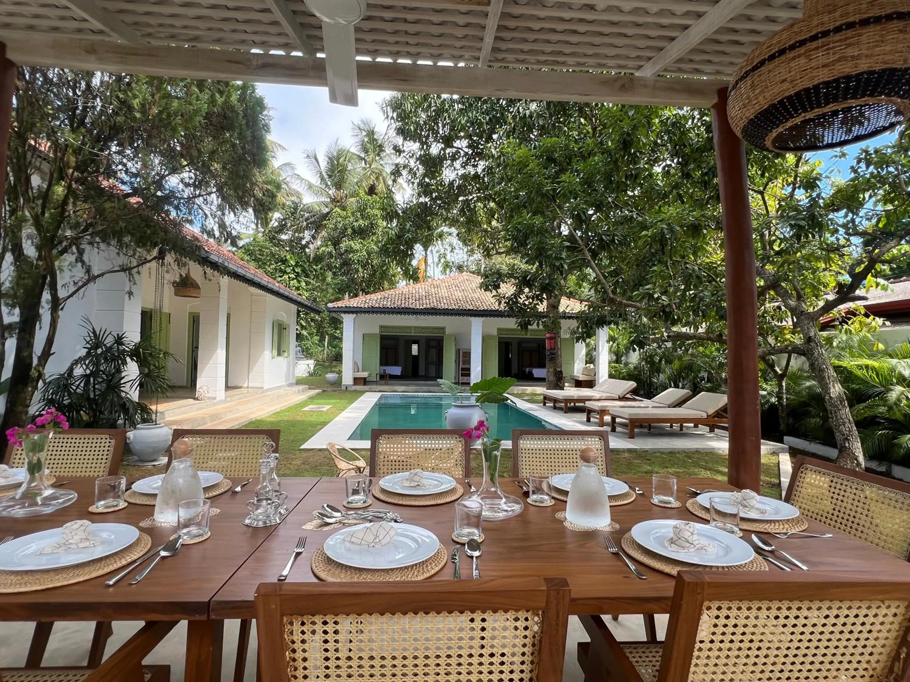 Dining area in Zen House