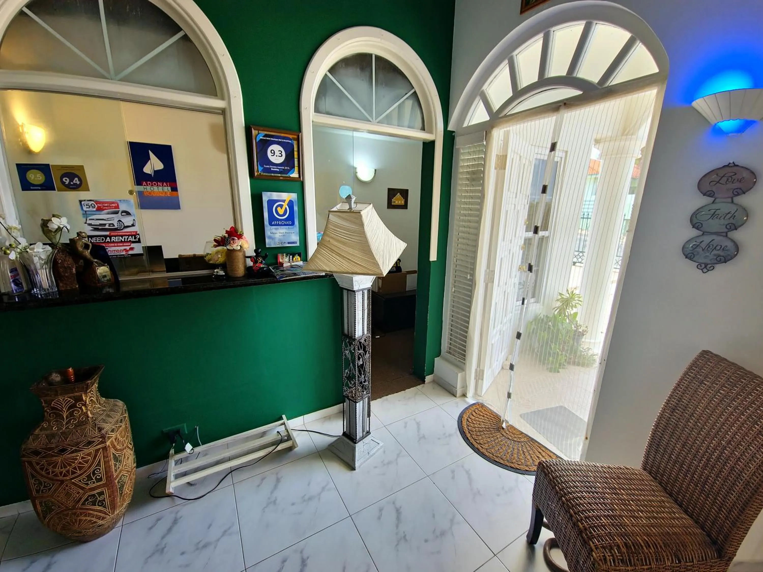 Lobby or reception in Adonai Hotel Boutique