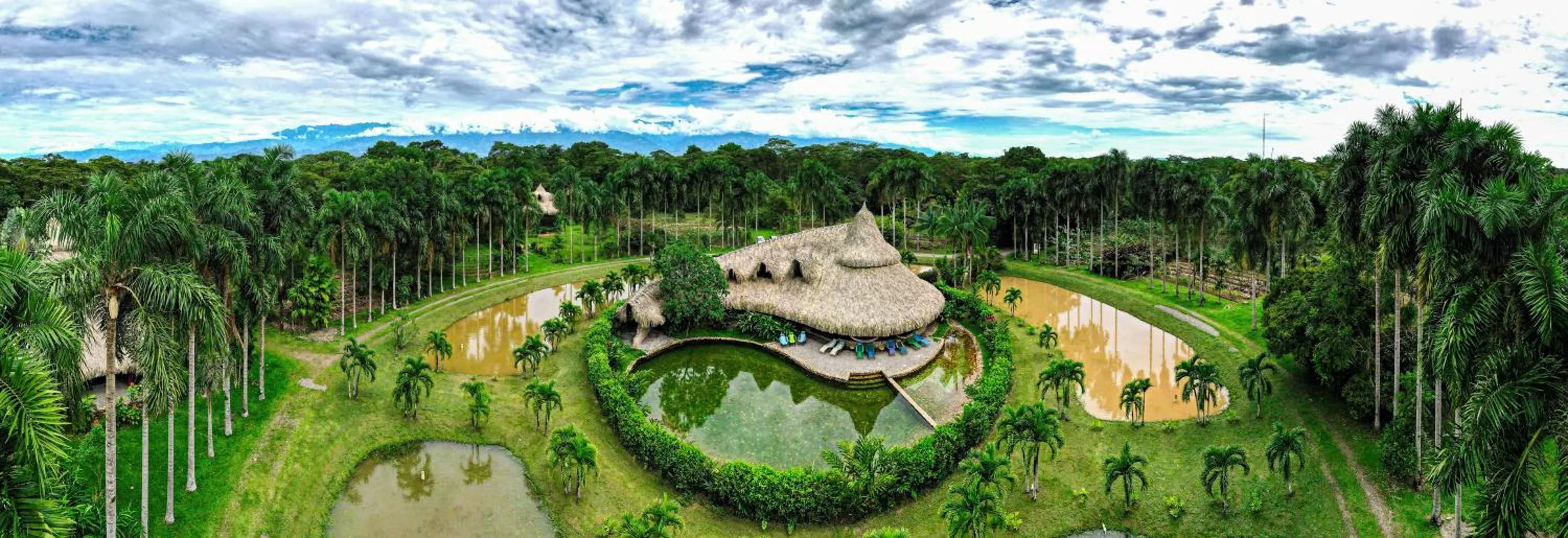 Bird's eye view in Ecolodge Cosmogénesis