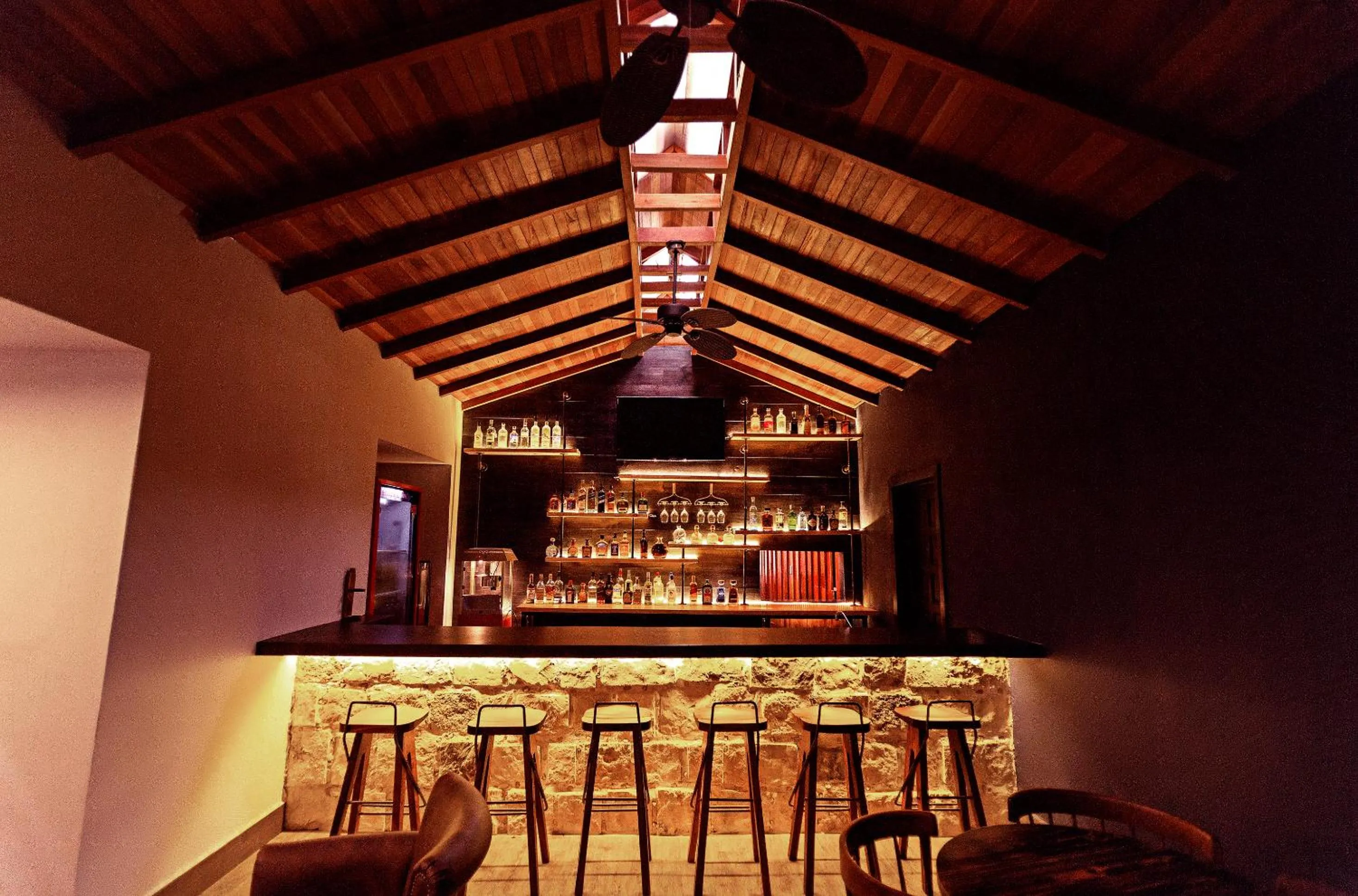 Drinks in Hotel Jungle Lodge Tikal