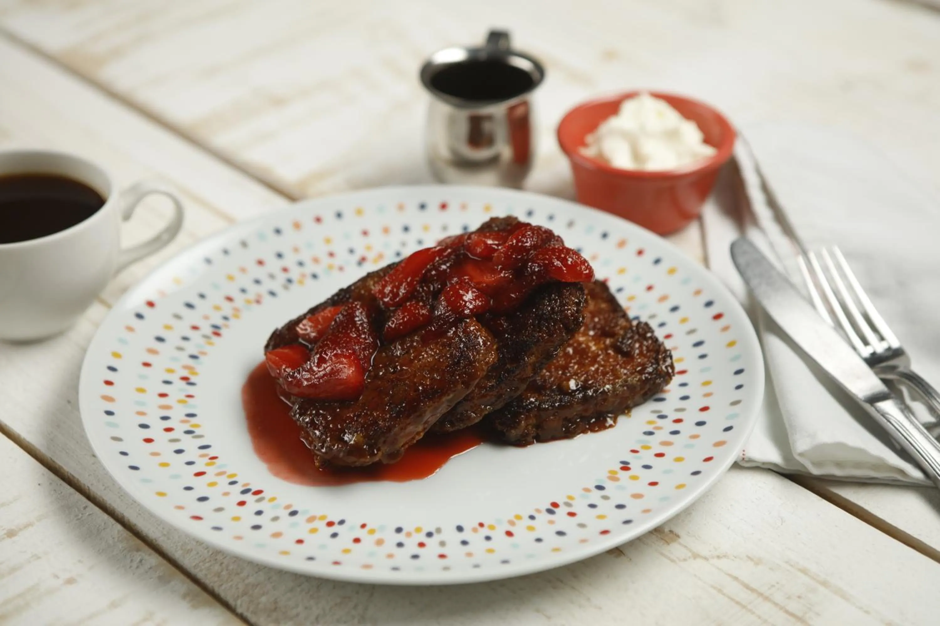 Breakfast in Hotel Jungle Lodge Tikal