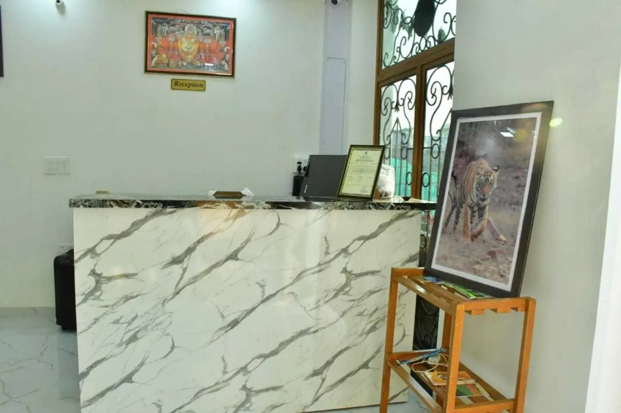 Lobby or reception in Ranthambore Jalsa