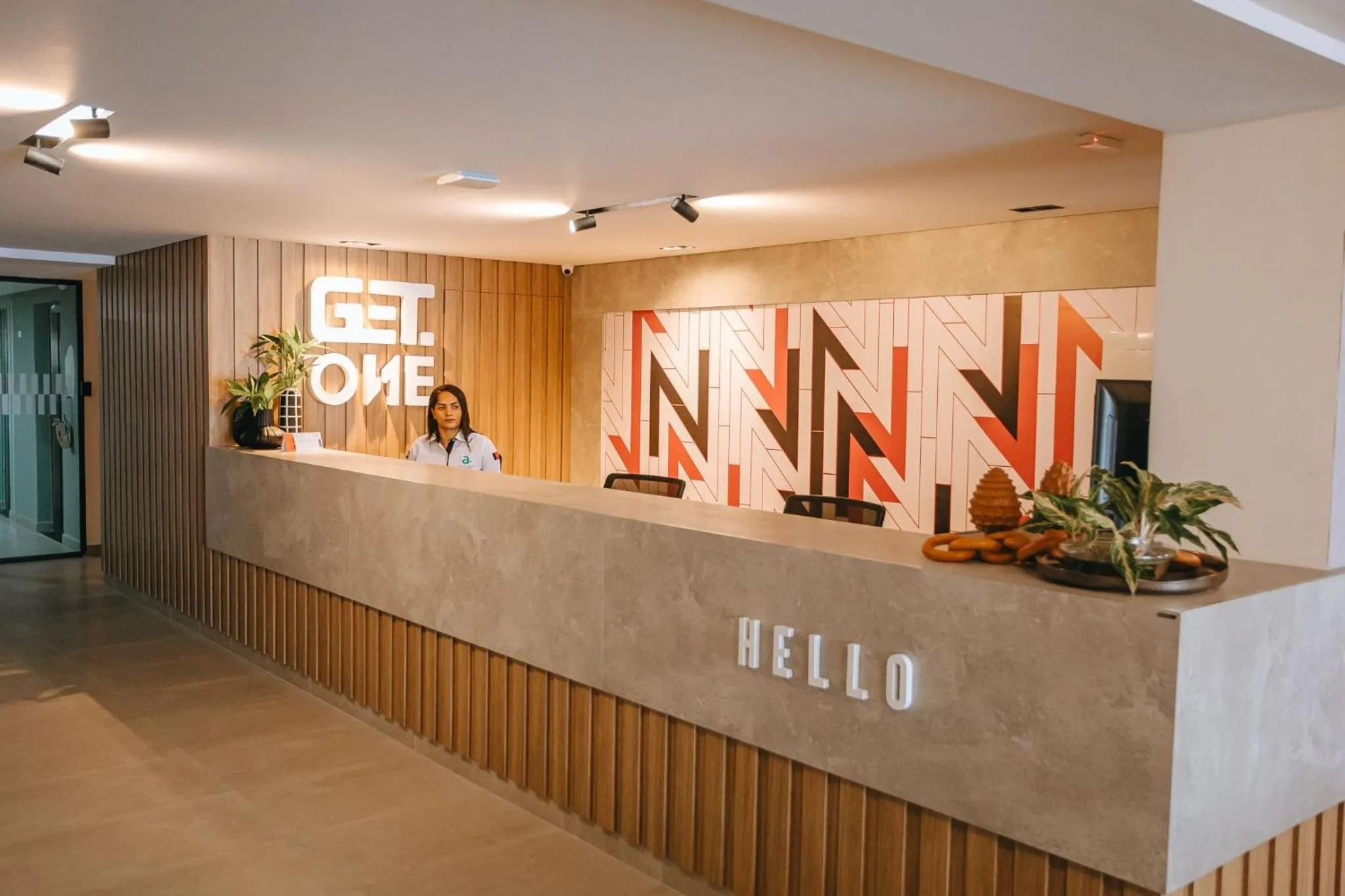 Lobby or reception in Studio Aconchegante no Bessa