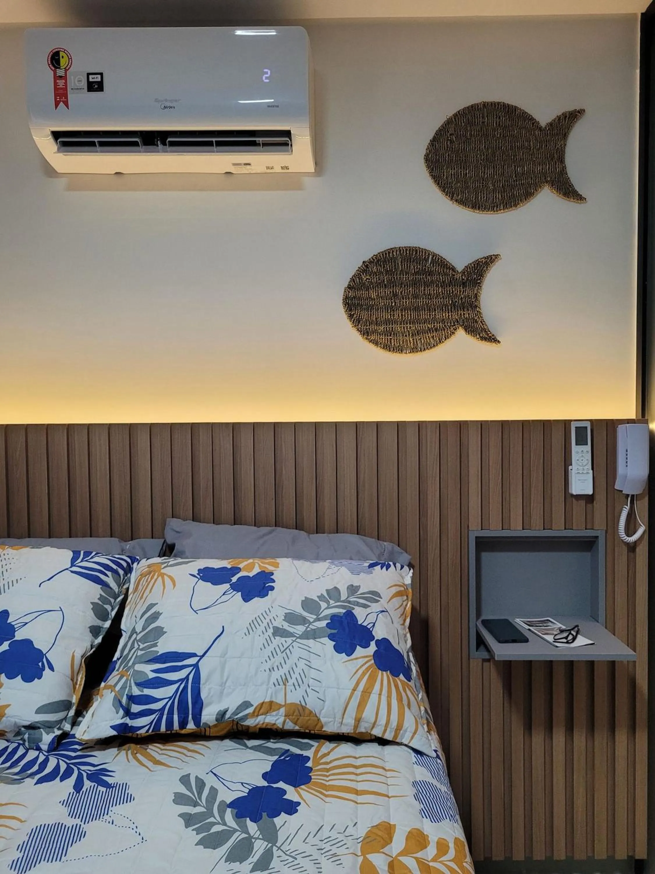 Bedroom, Bed in Studio Aconchegante no Bessa