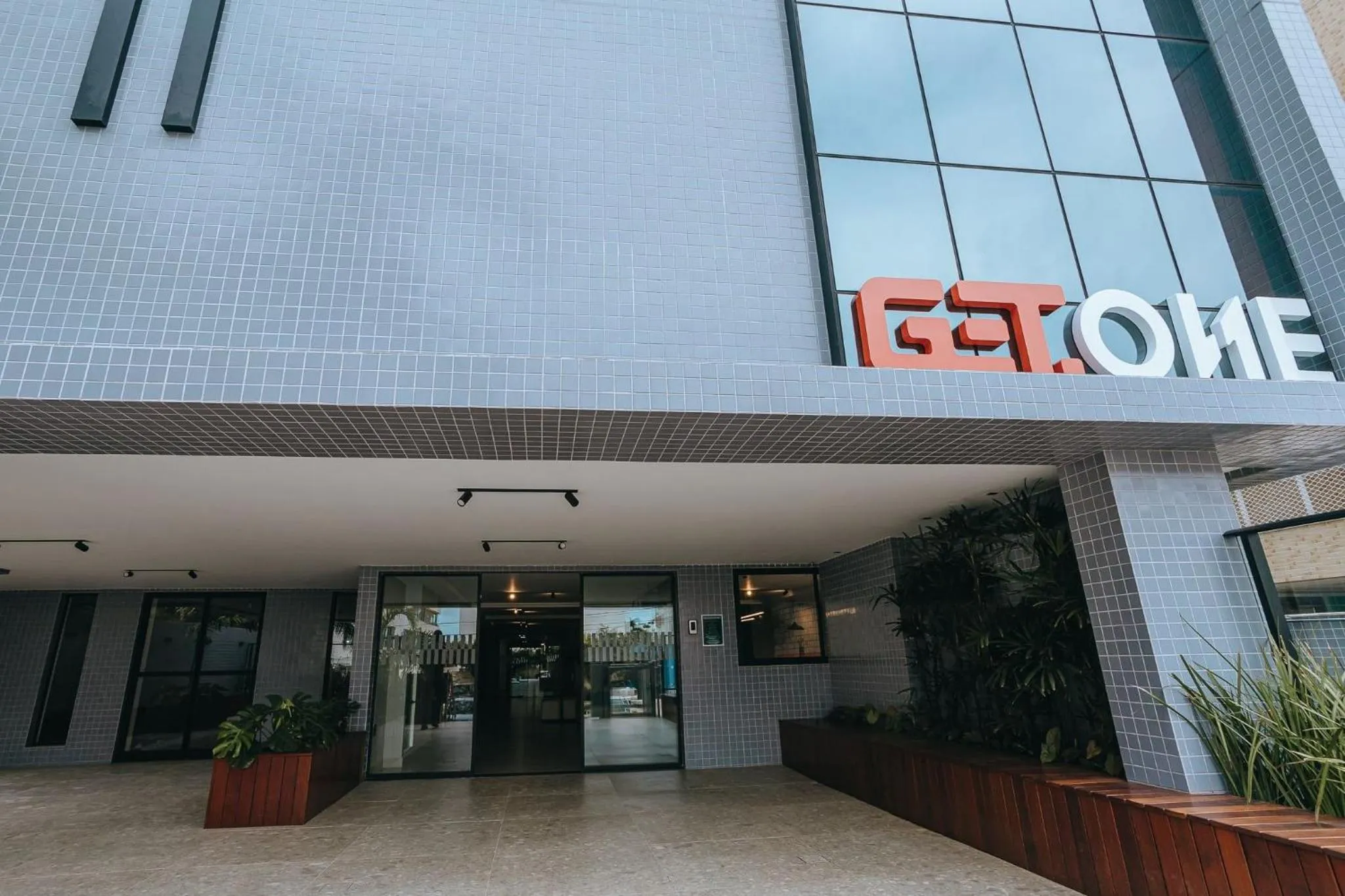 Facade/entrance in Studio Aconchegante no Bessa