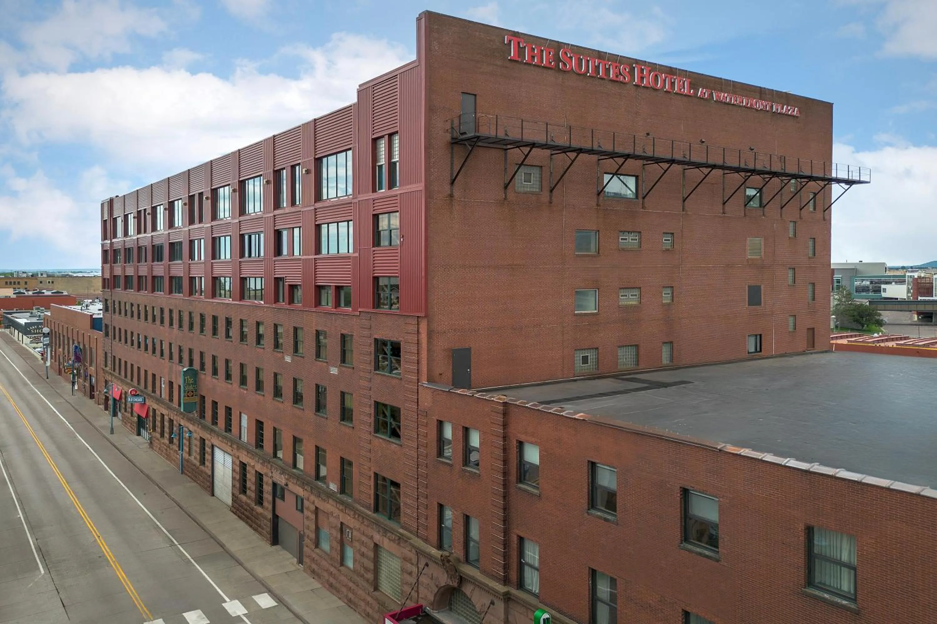 Property building in The Suites Hotel at Waterfront Plaza