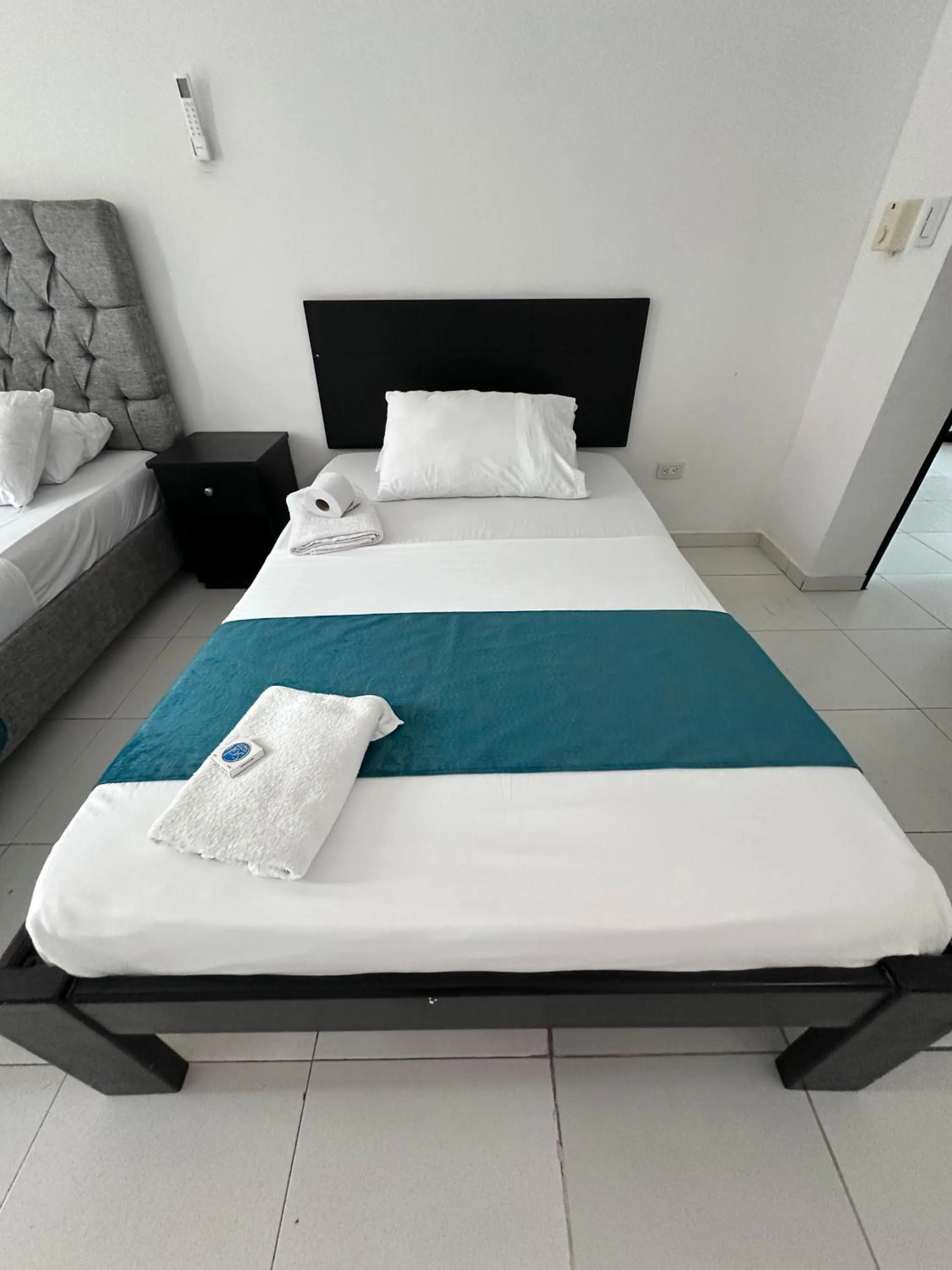 Bed in SGH Rodadero Suites