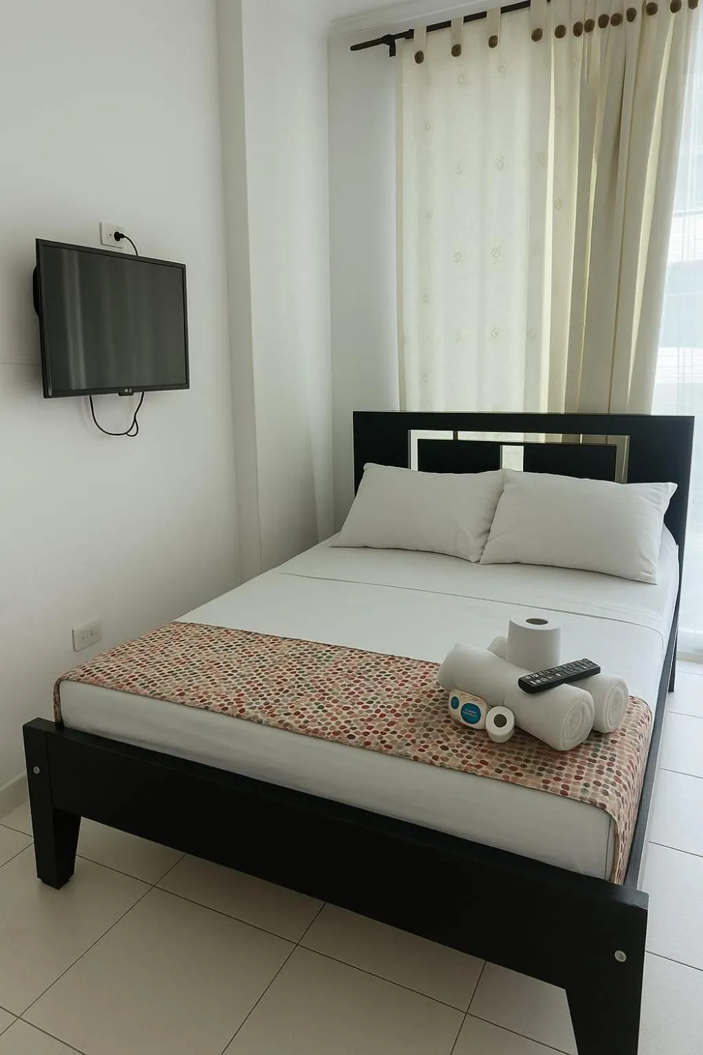 Bed in SGH Rodadero Suites