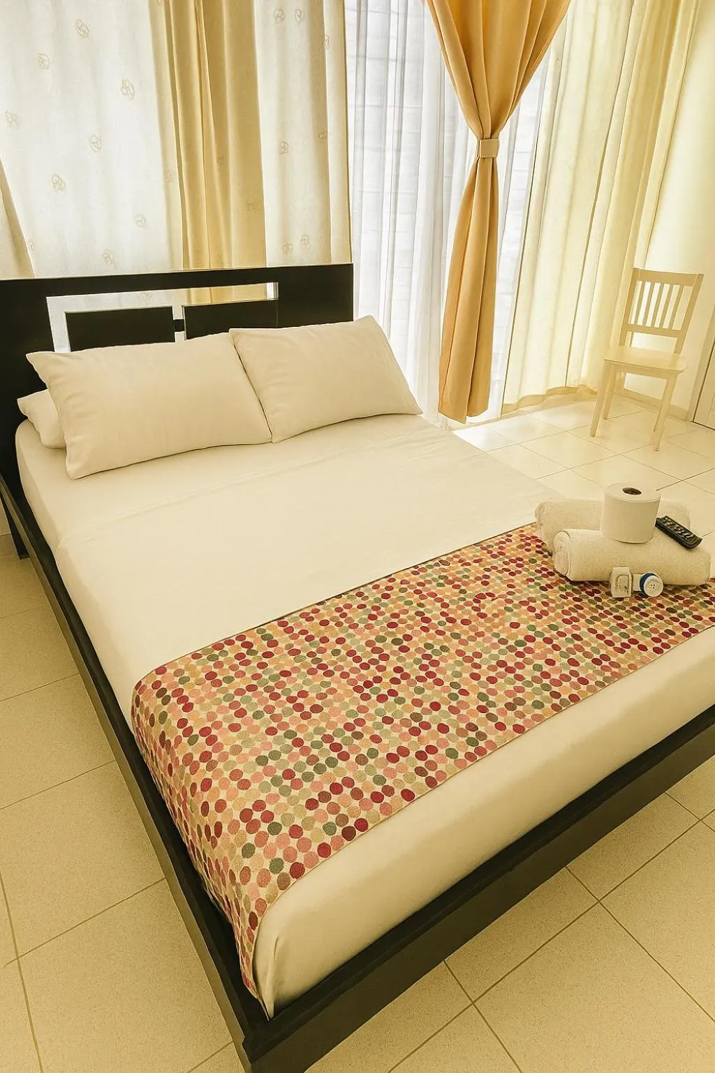 Bed in SGH Rodadero Suites
