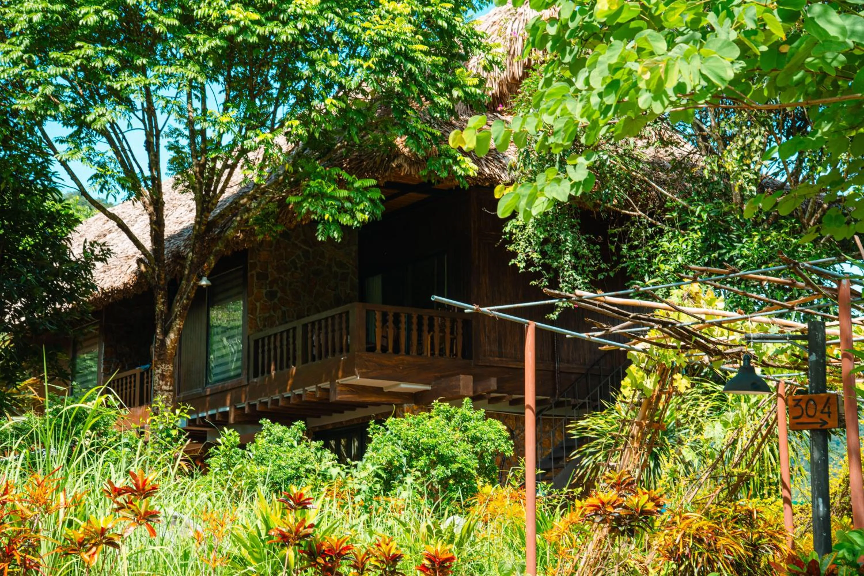 View (from property/room) in Mai Chau Ecolodge