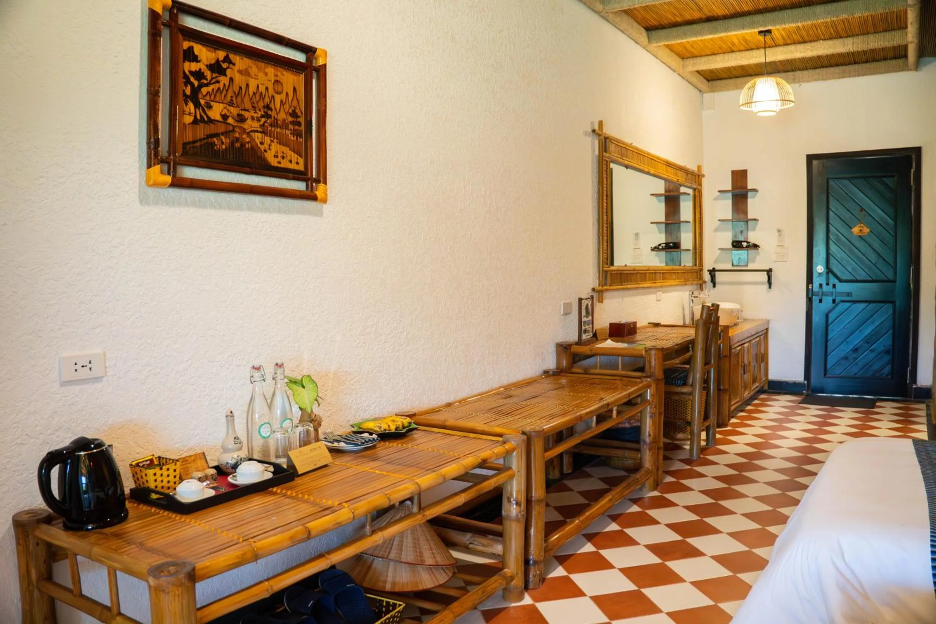 Decorative detail in Mai Chau Ecolodge