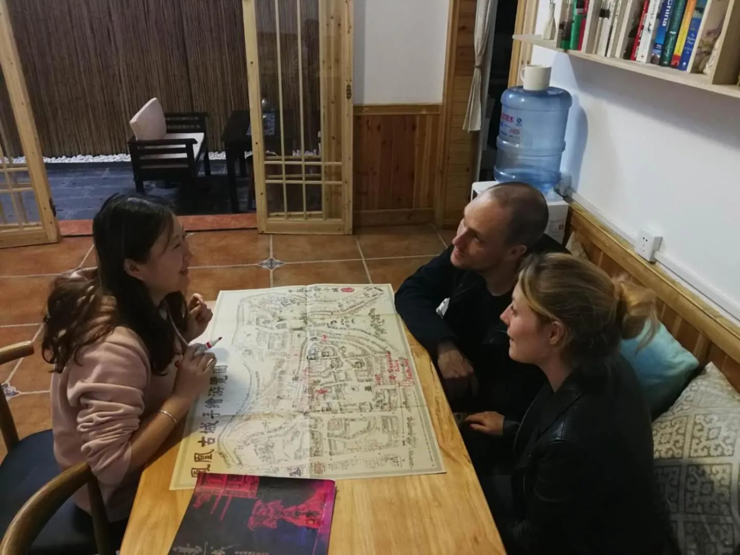 People in Hemu House