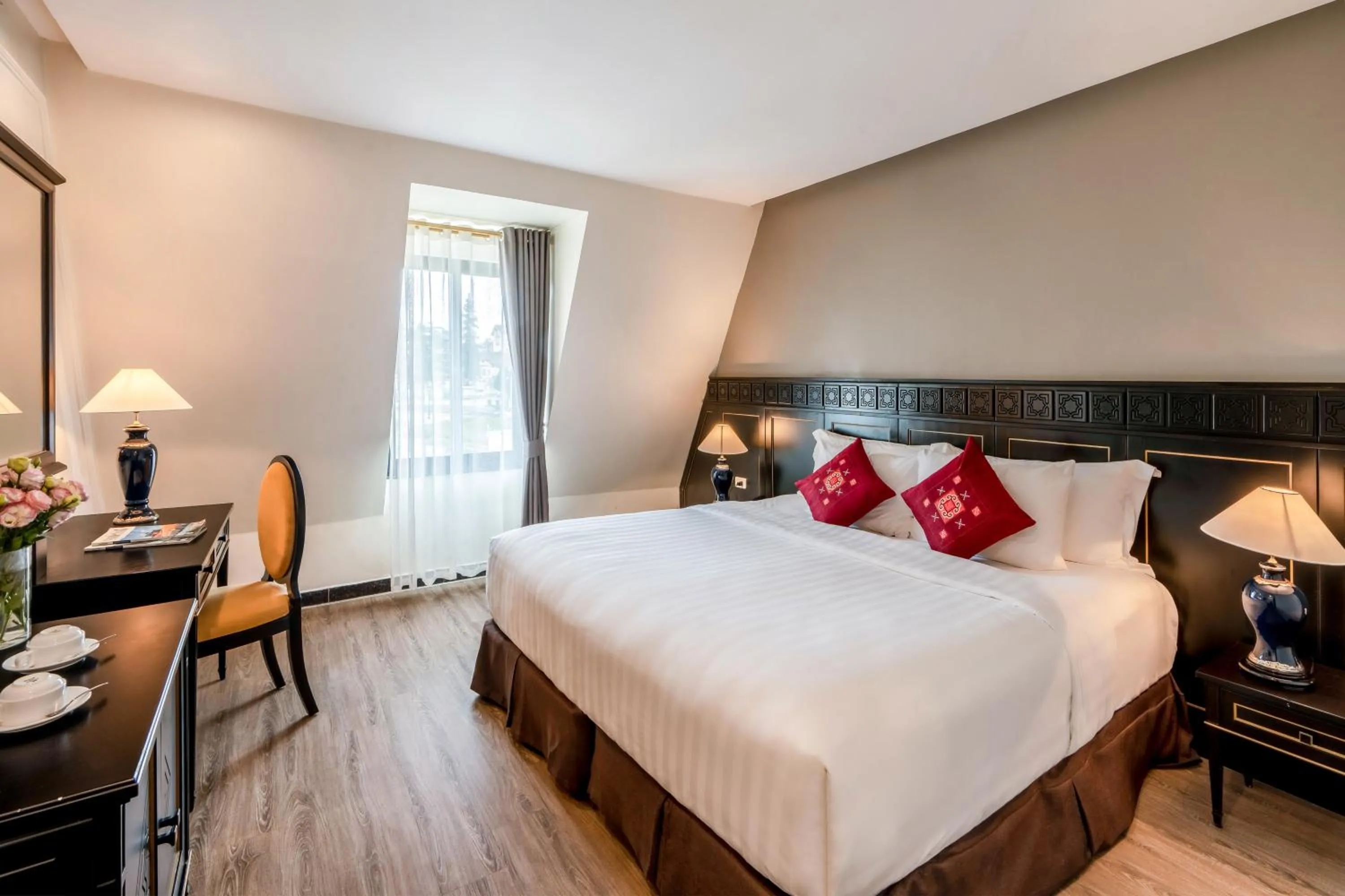 Bed in Hotel Sapa Square Affiliated by Melia